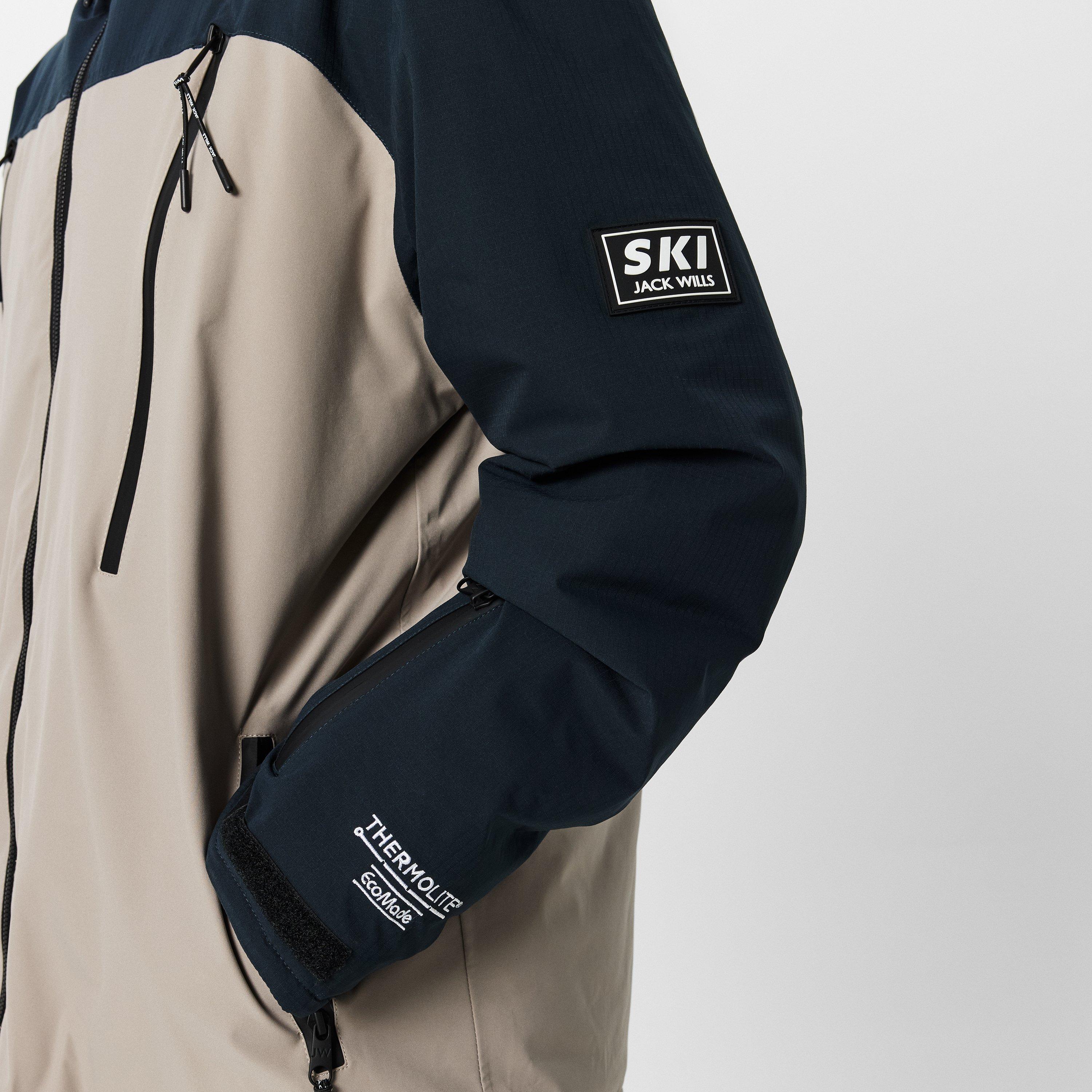 Schwarz/Asche - Jack Wills - Weather-Resistant Ski Jacket - 5