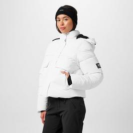 Jack Wills JW Cropped Puffer Jacket