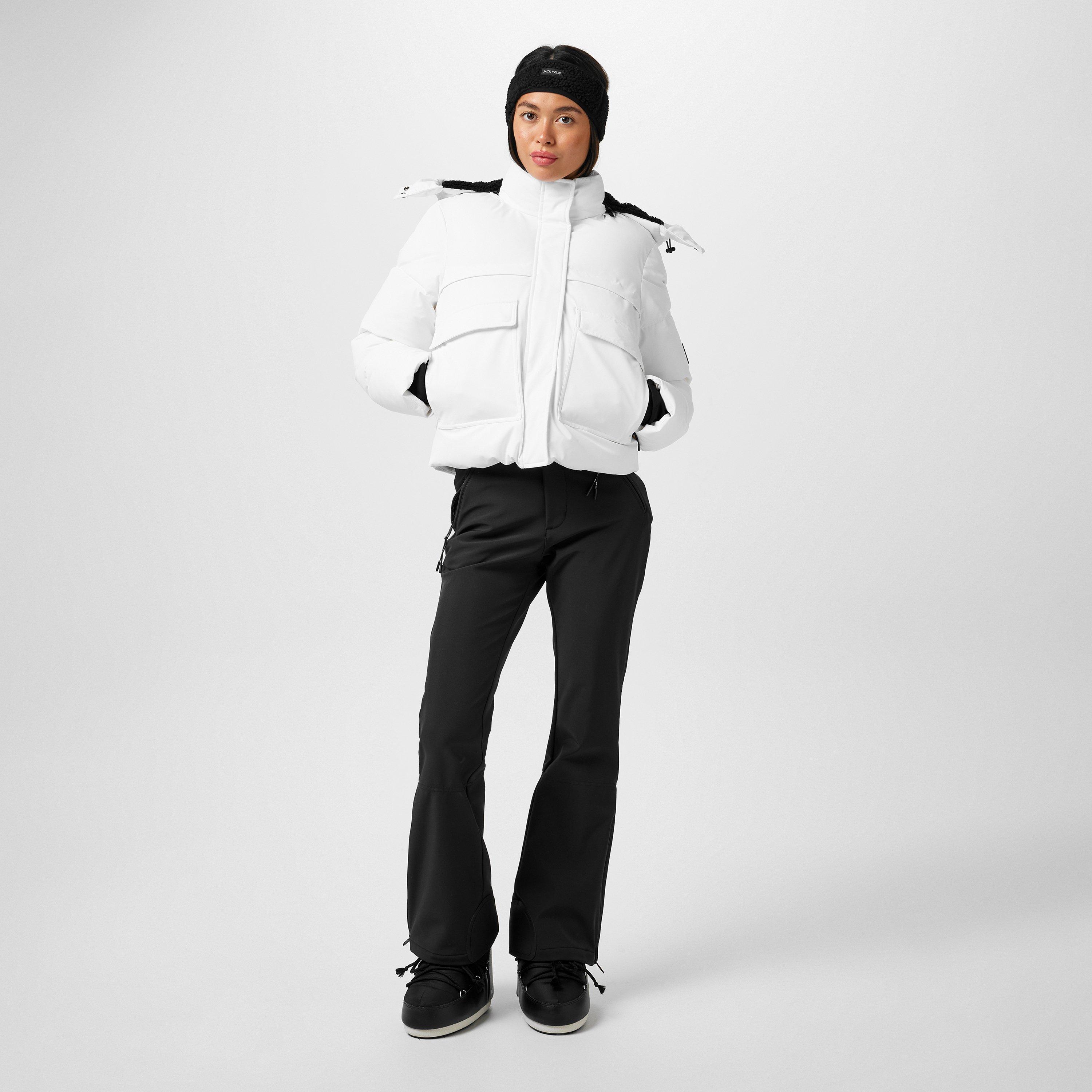 Blanco - Jack Wills - JW Cropped Puffer Insulated Ski Jacket - 4