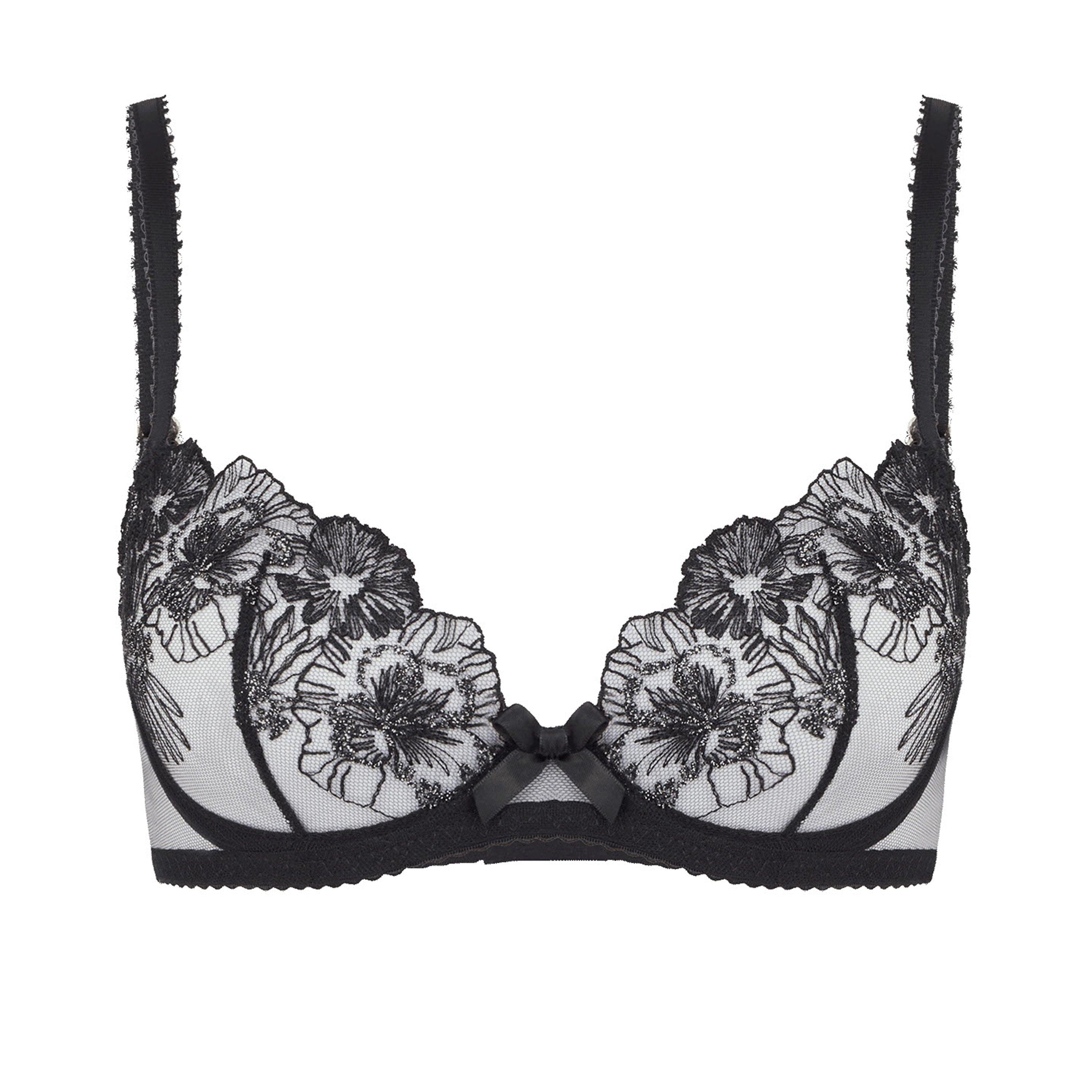 Black - Agent Provocateur - Astria Plunge Underwired Bra - 5