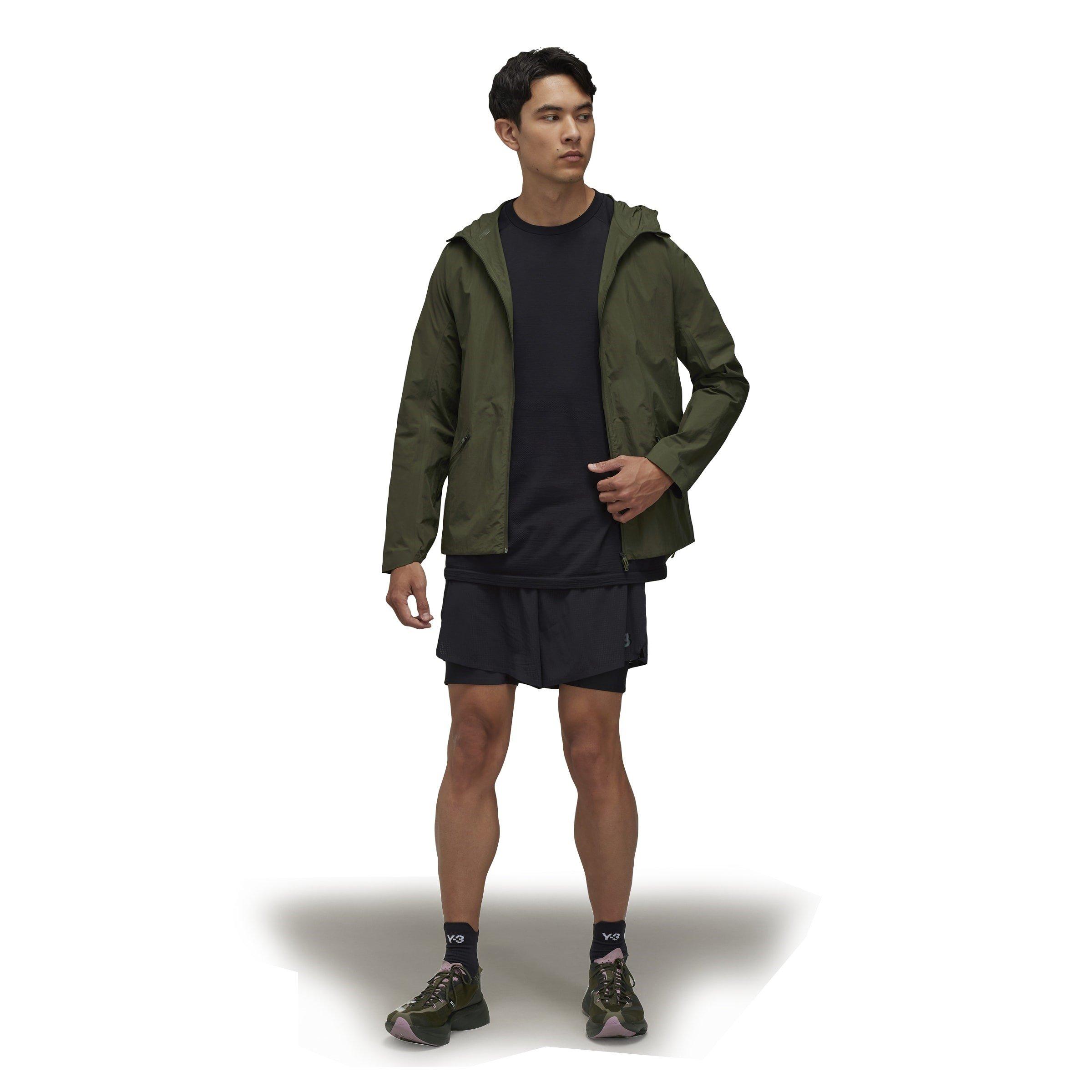 Black - Y3 - Unisex Adults Woven Tracksuit Shorts - 3