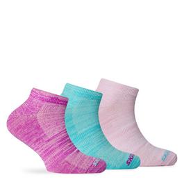 Skechers 3 Pack Low Cut Socks Juniors