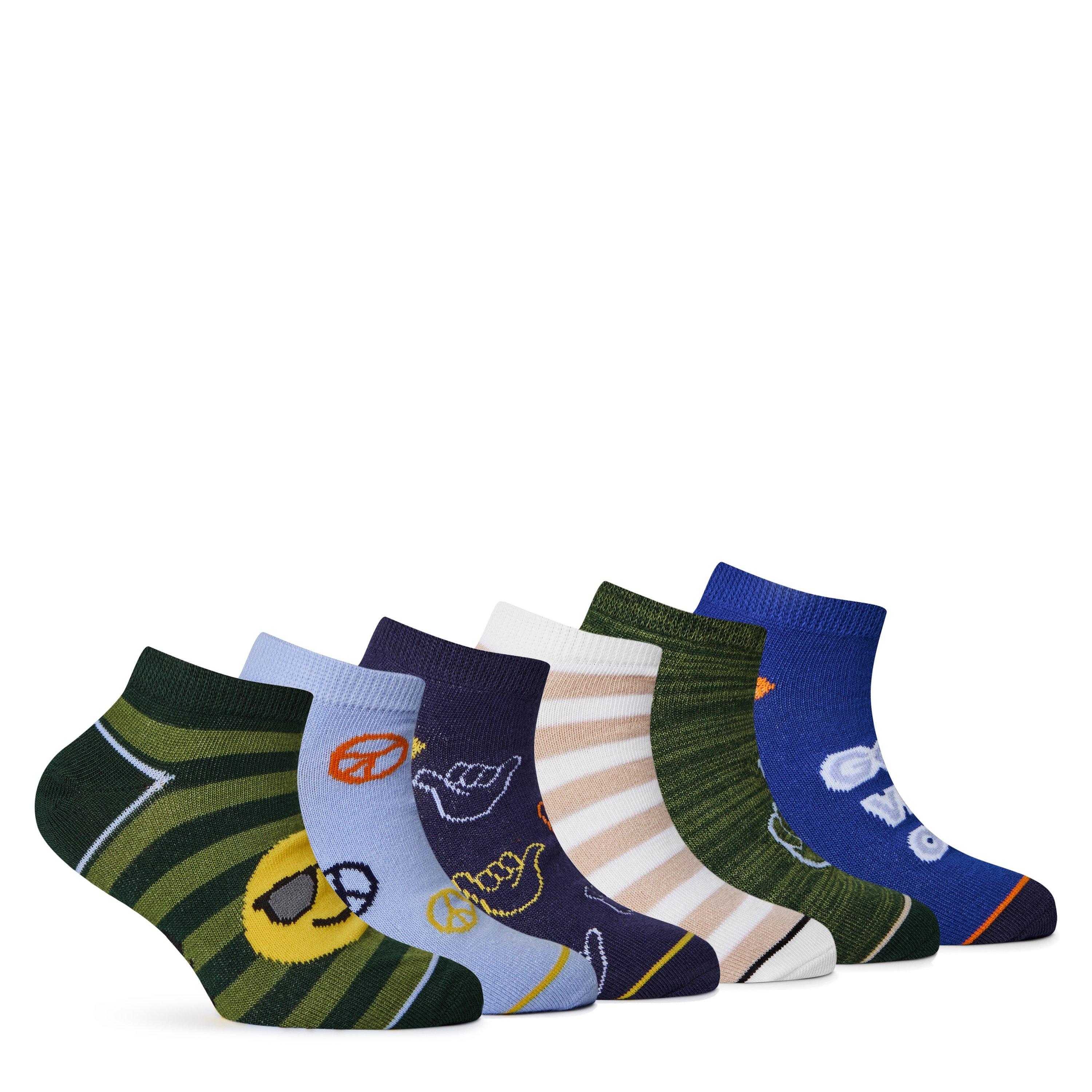 Mezcla - Skechers - Kids' Low Cut Trainer Socks - 1