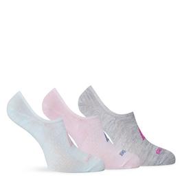 Skechers 3 Pack No Show Socks Womens