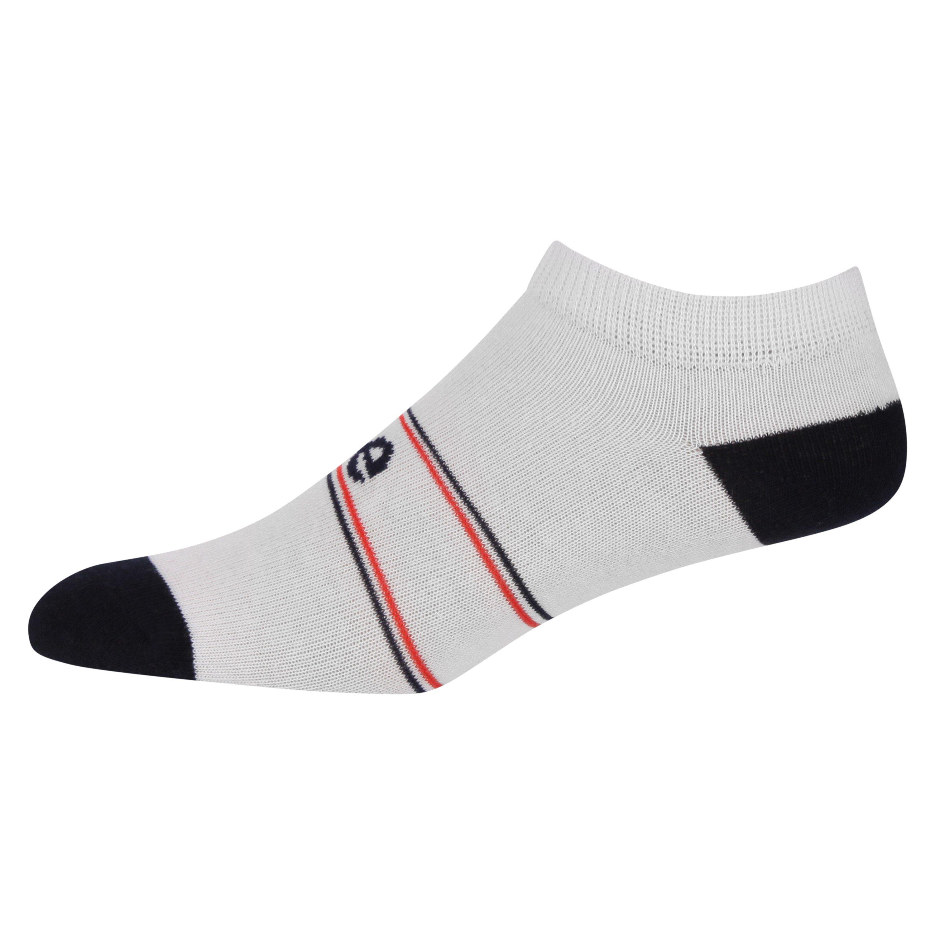 Azul-marinho/Branco/Cinzento - Lee - Women's Trainer Socks Pack - 3