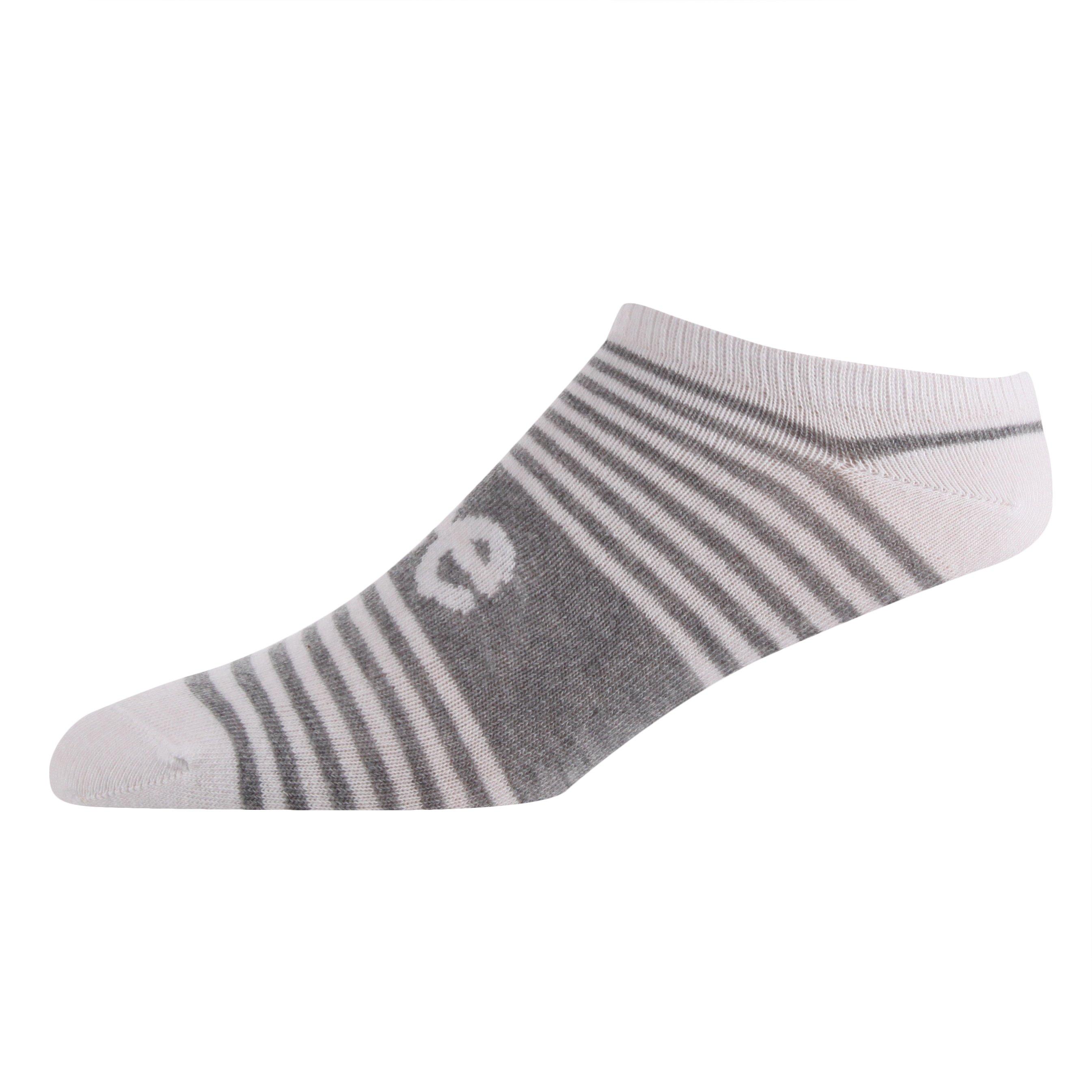 Grijs/Roze/Denim - Lee - Women's Low Rise Training Pack Trainer Socks - 2