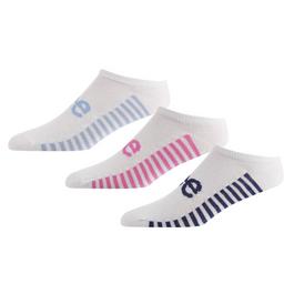 Lee Lee Ladies Low Rise 3 Pack Ankle Socks