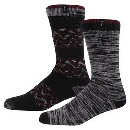 Lee Boot Socks 2 Pack Mens