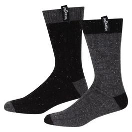 Wrangler Logo Tag Boot Socks