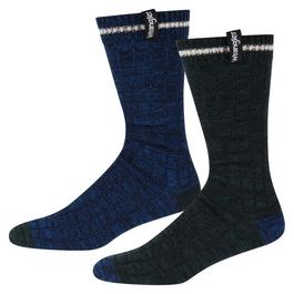 Wrangler 2 Pack Socks Mens