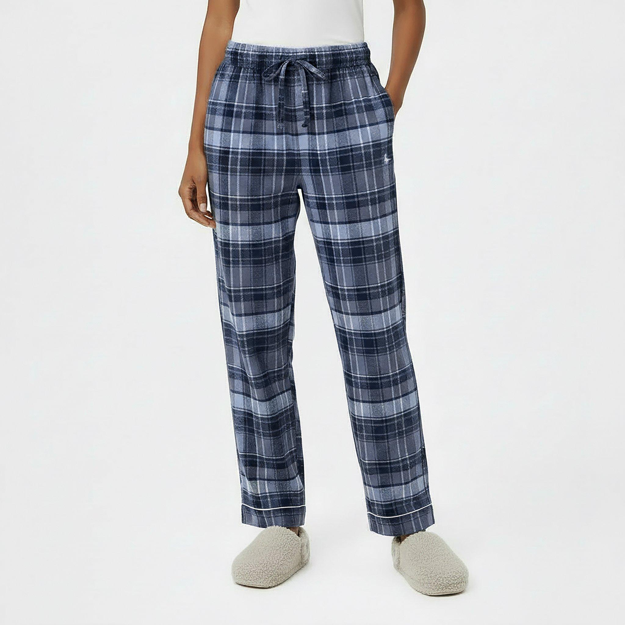 Folkstone Check - Jack Wills - Women's Check Flannel Pyjama Trousers - 3
