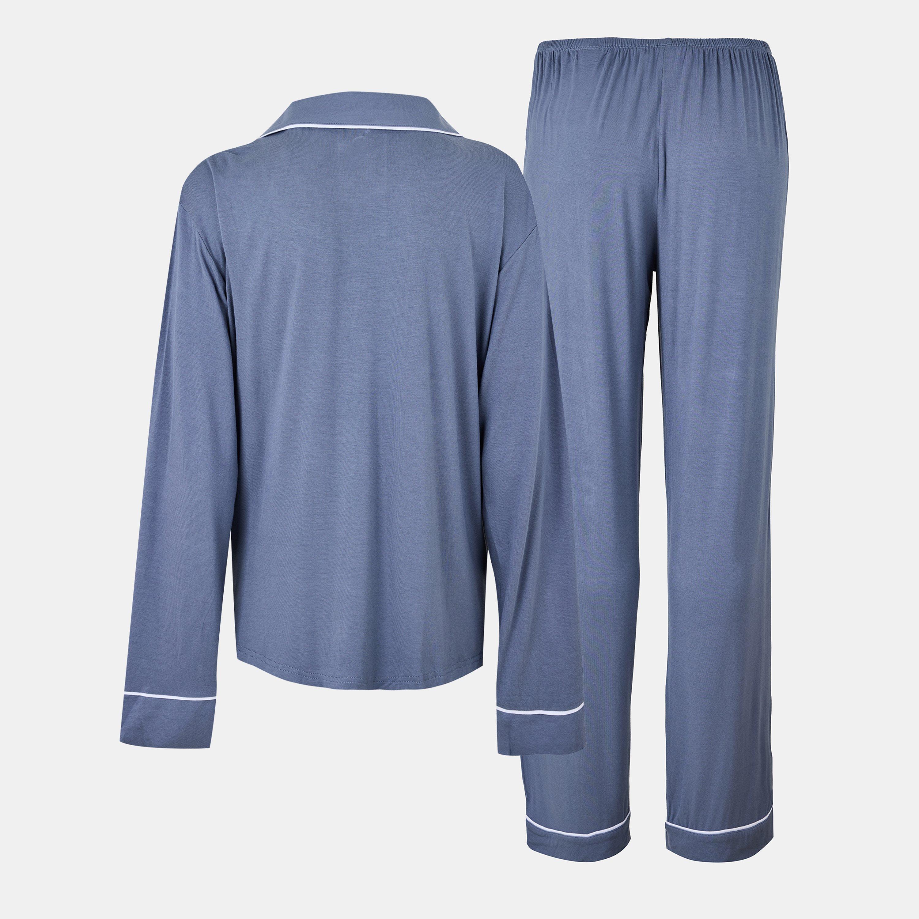 Gris de Folkestone - Jack Wills - Women's JW Modal Long-Sleeve Pyjama Sets - 2