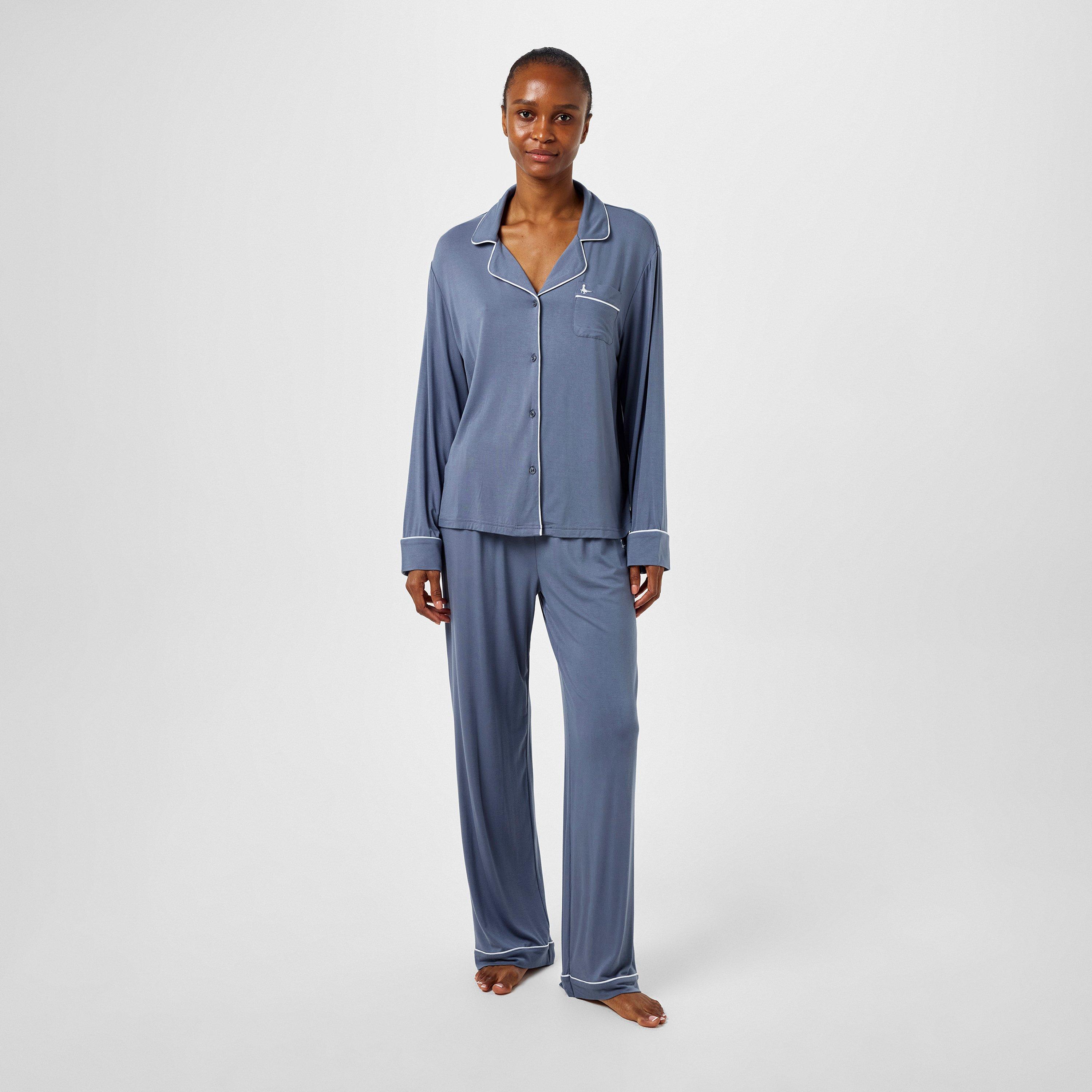 Gris de Folkestone - Jack Wills - Women's JW Modal Long-Sleeve Pyjama Sets - 4