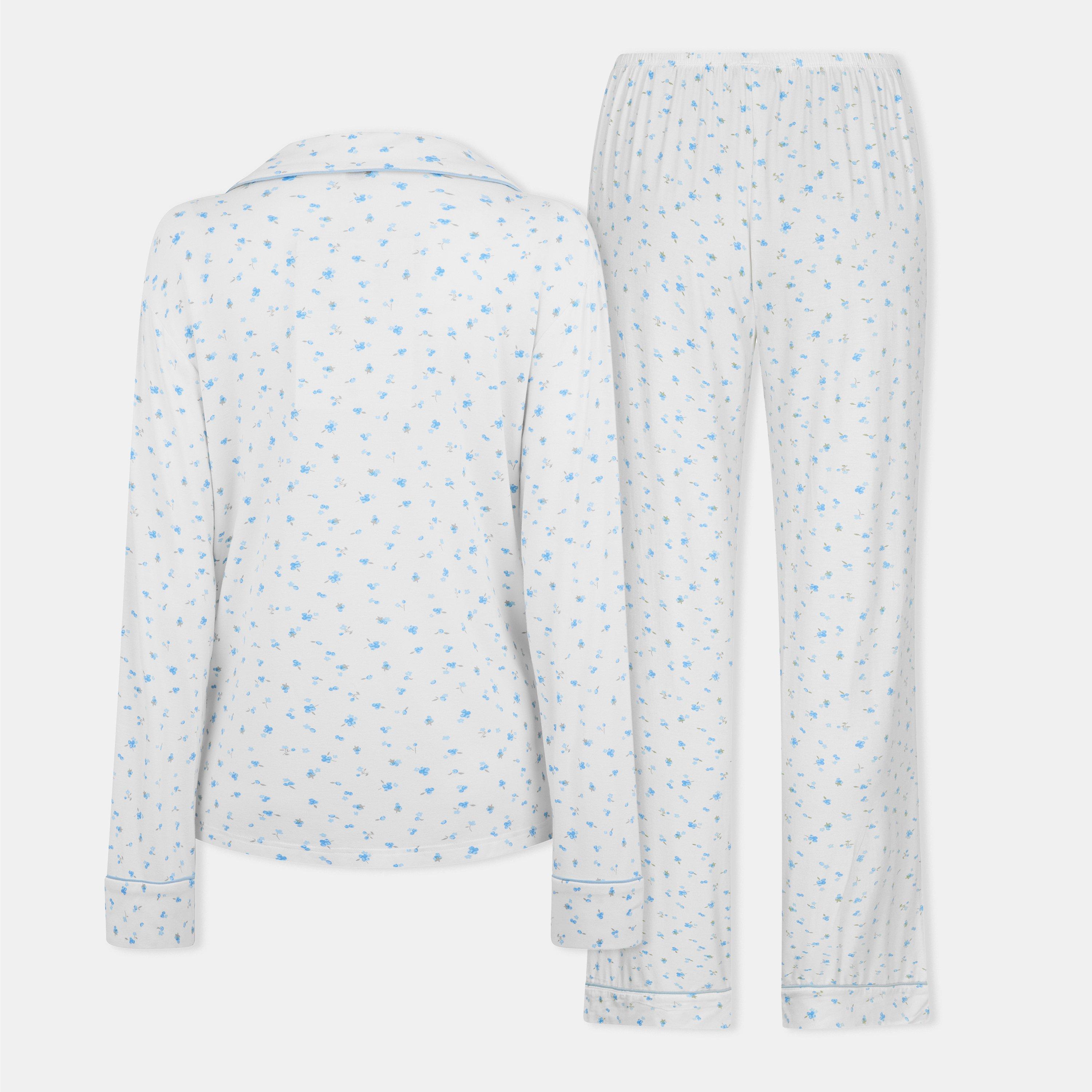 Blauwe Bessen AOP - Jack Wills - JW Modal Long-Sleeve Pyjama Sets - 2