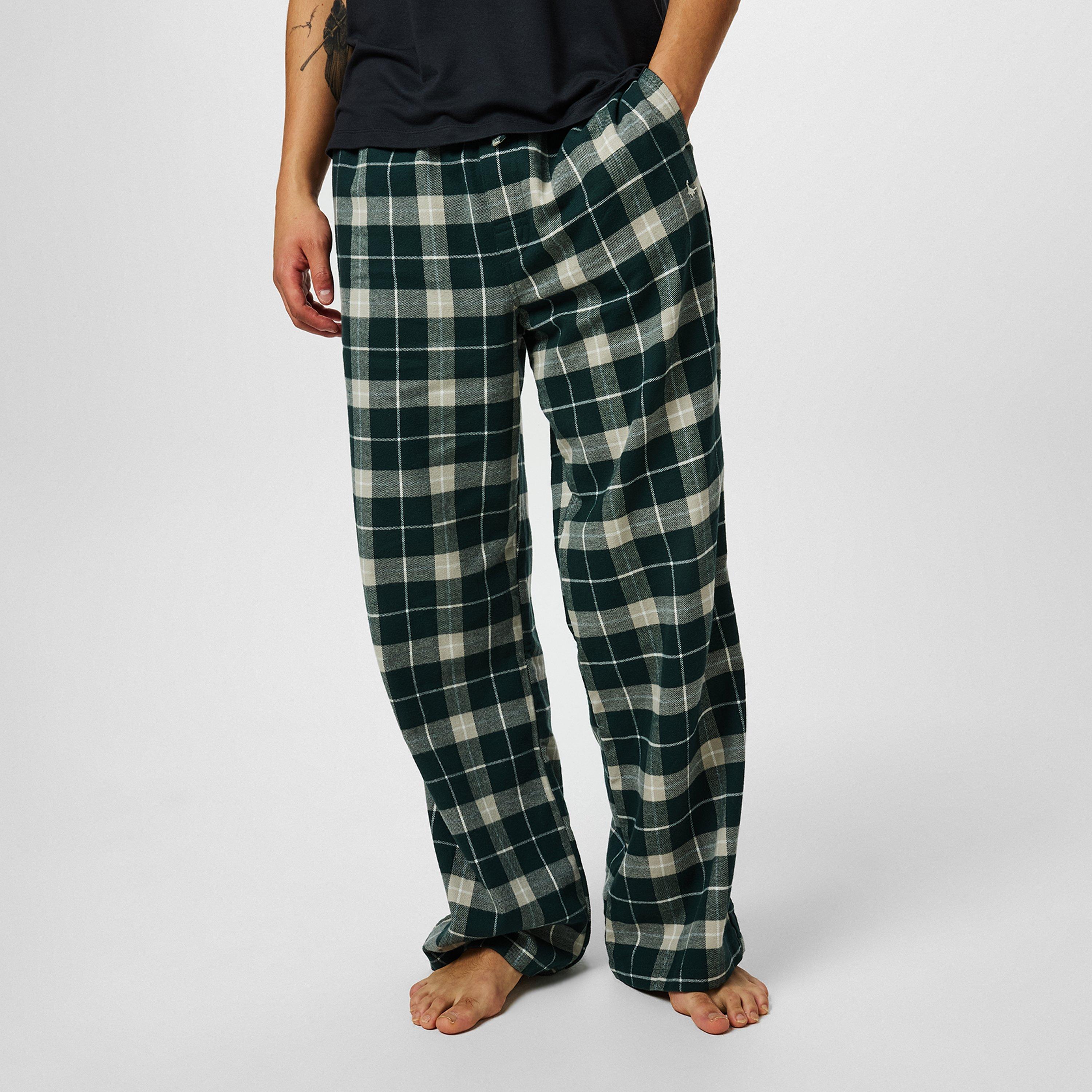 Evergreen Chk - Jack Wills - Flannel Check Trousers - 3