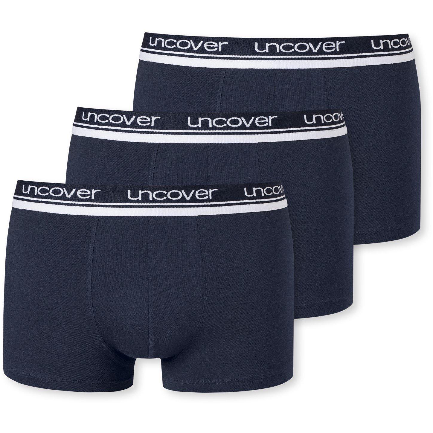 Uncover By Schiesser Calzini Uomo – Confezione Da 3 Paia, Qualità Superiore, Design Robusto, Cotone Morbido