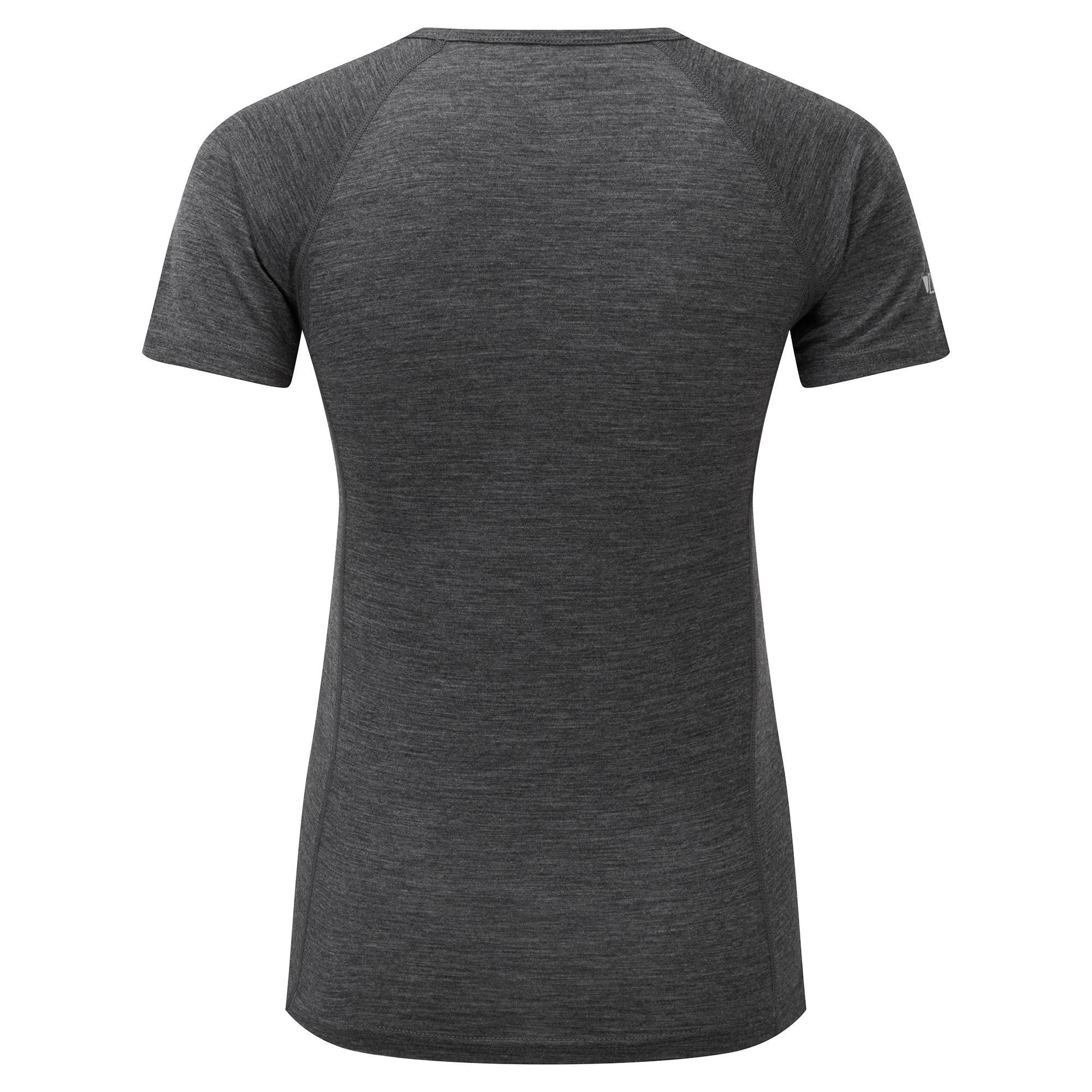 Grey Marl - Dhb - dhb Women's Merino Short Sleeve Base Layer (M_150) - 2