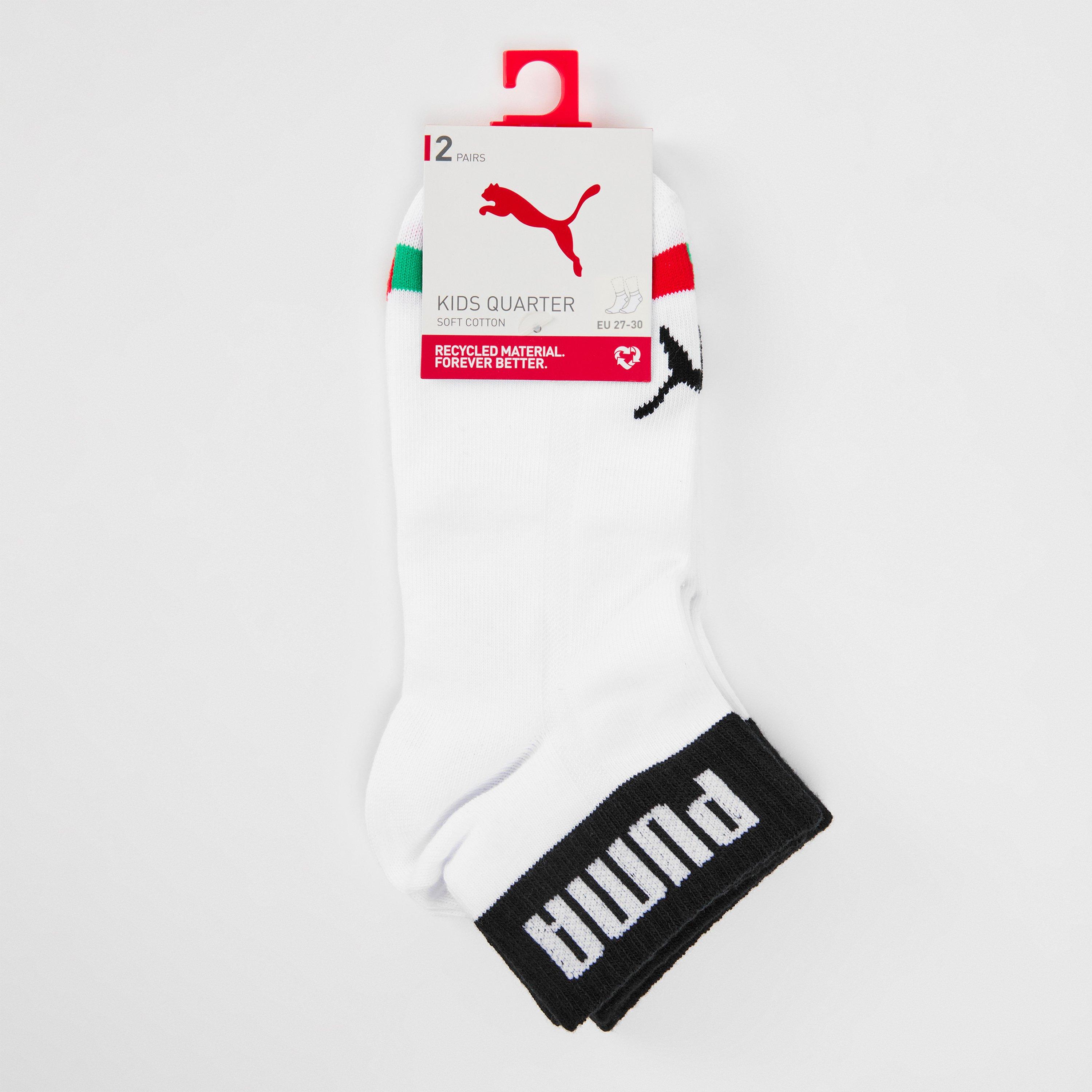 White Combo - Puma - Kids' Seasonal Quarter Sock - 2