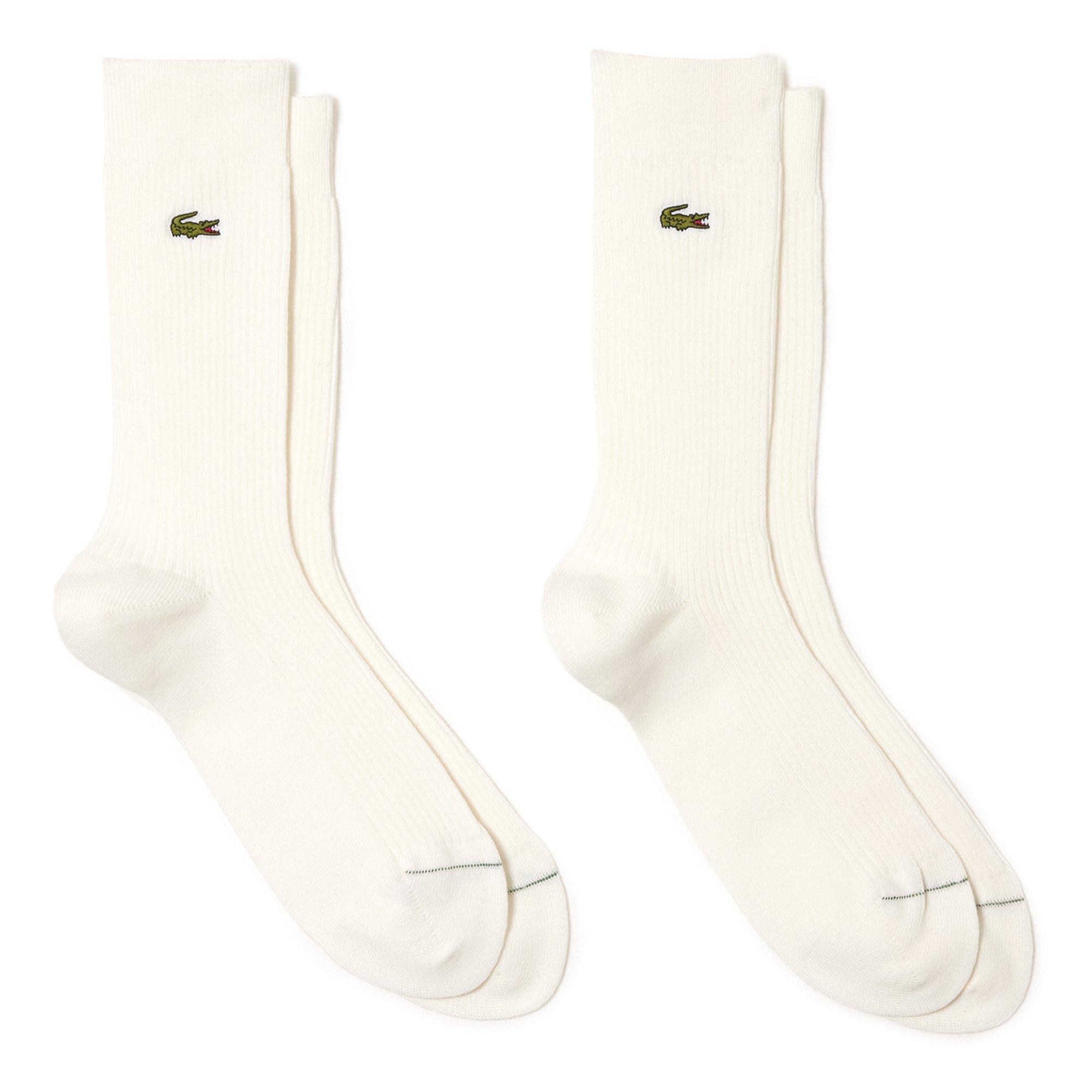 FLOUR - Lacoste - Ribbed Adults Socks 2 Pack - 1