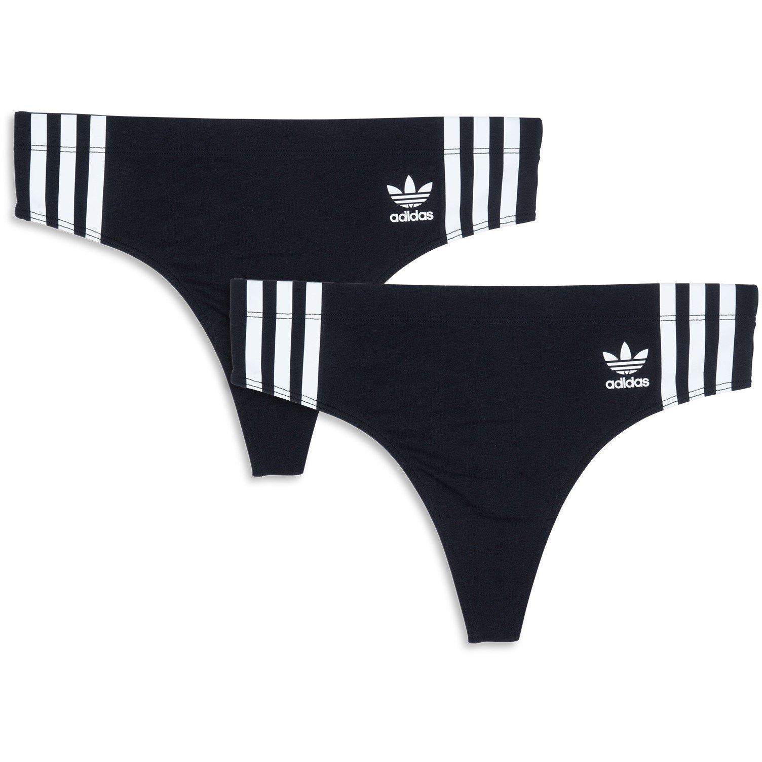 Assorted - adidas Originals - Originals Comfort Flex Cotton Thong 2-Pack - 1