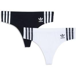 adidas Originals Comfort Flex Cotton Thong 2 Pack