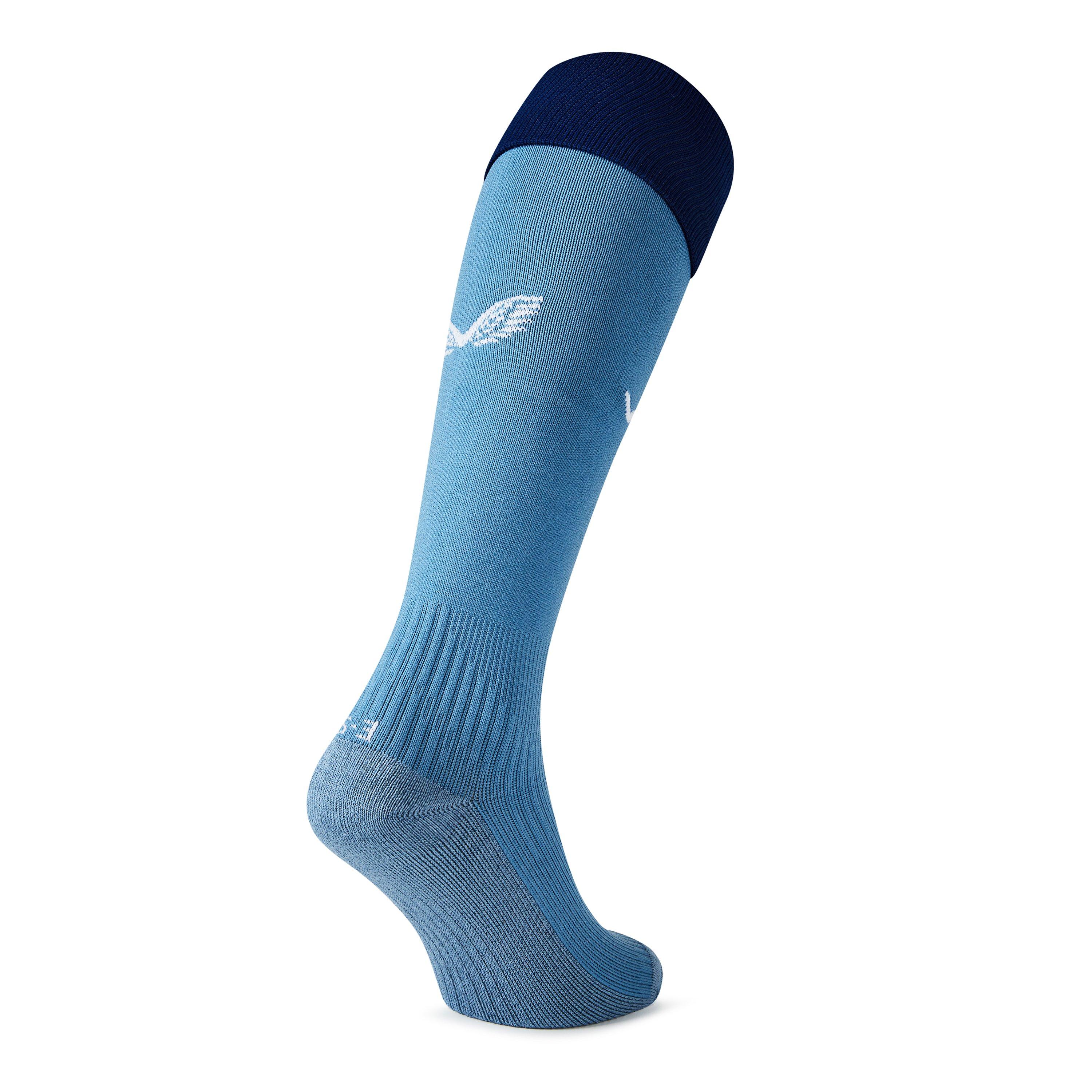 Blauwe Schaduw - Castore - Aston Villa Third Socks 2023 2024 Juniors - 2