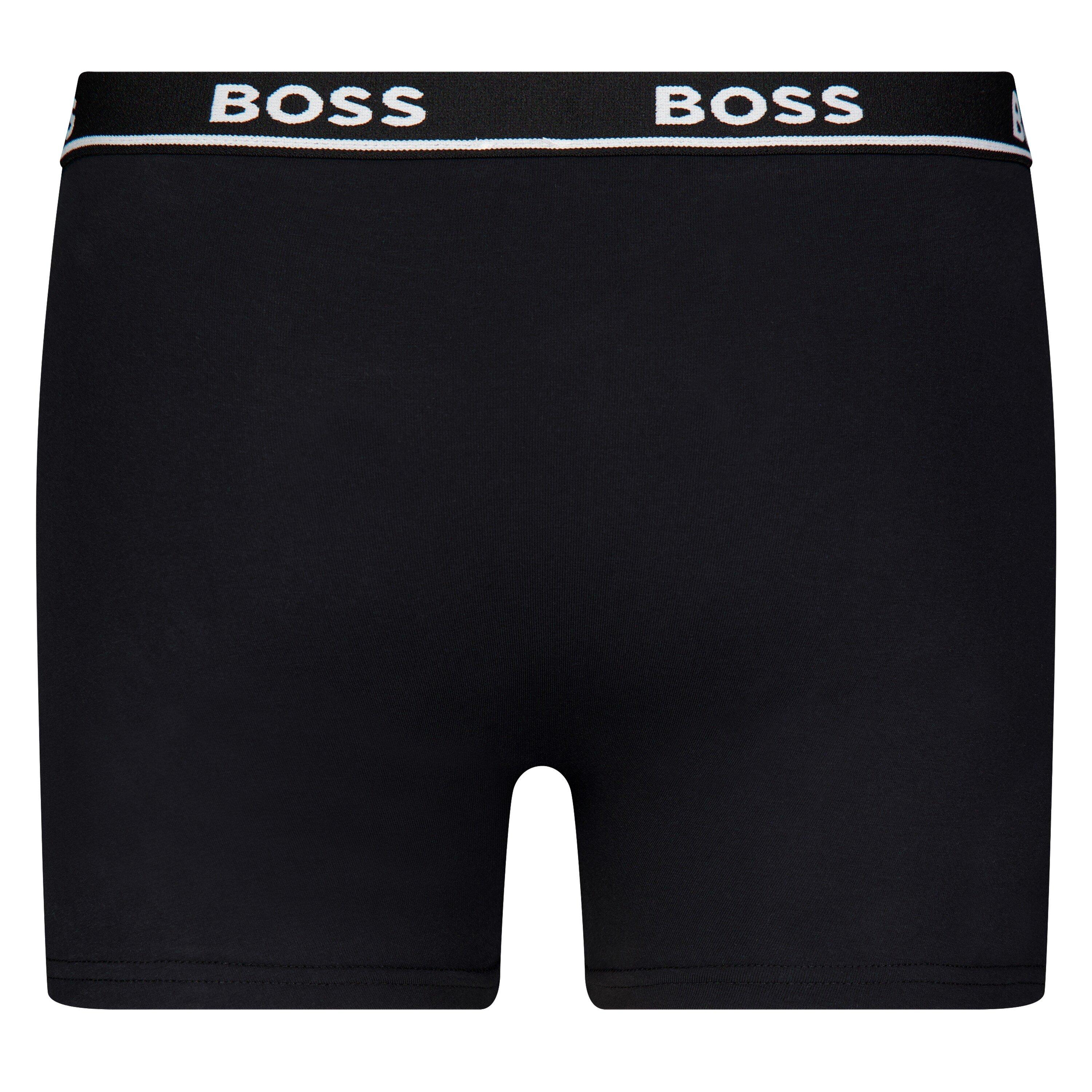 Black 09B - Boss - Kids' 2-Pack Logo Boxers - 3