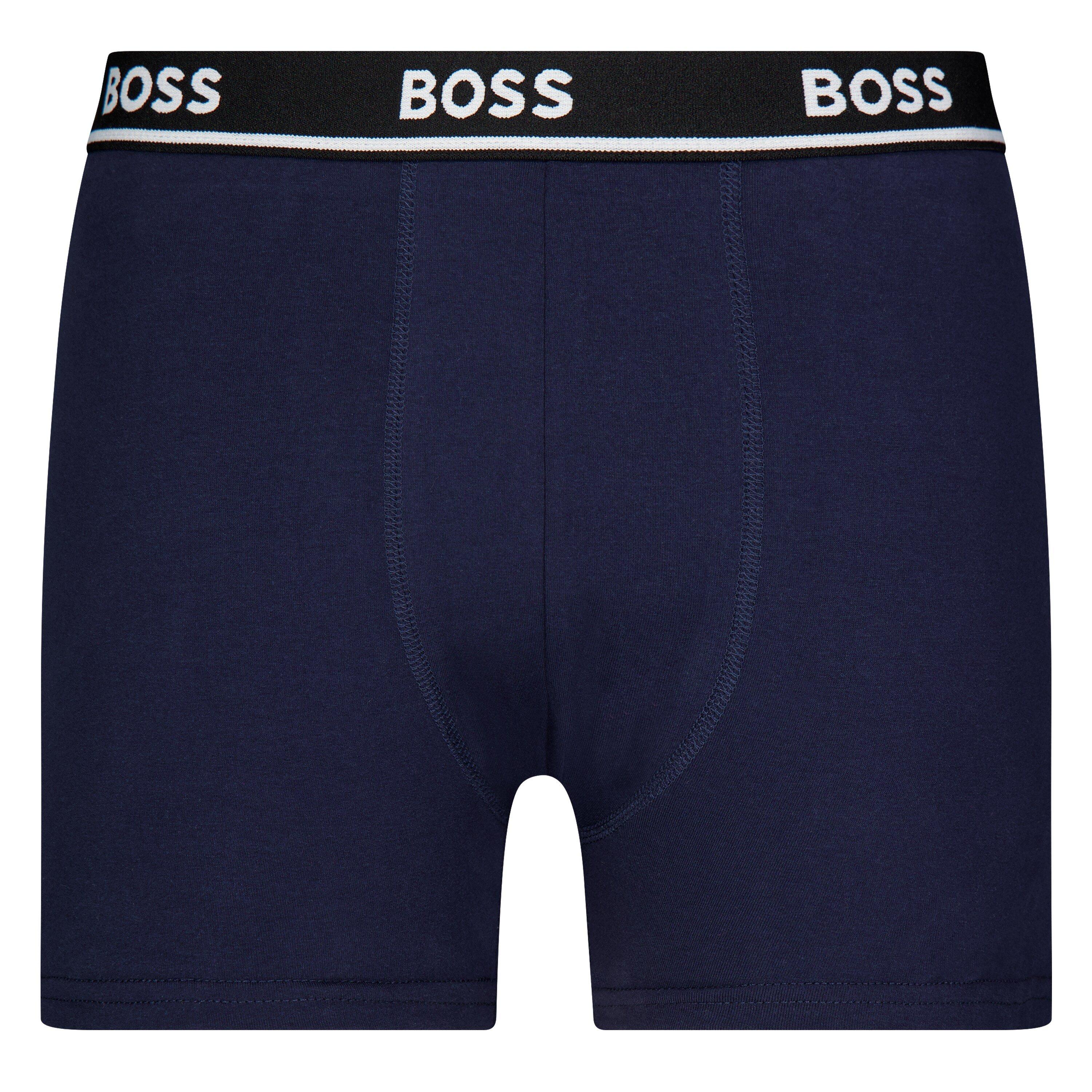 Navy 849 - Boss - Kids' 2-Pack Logo Boxers - 2