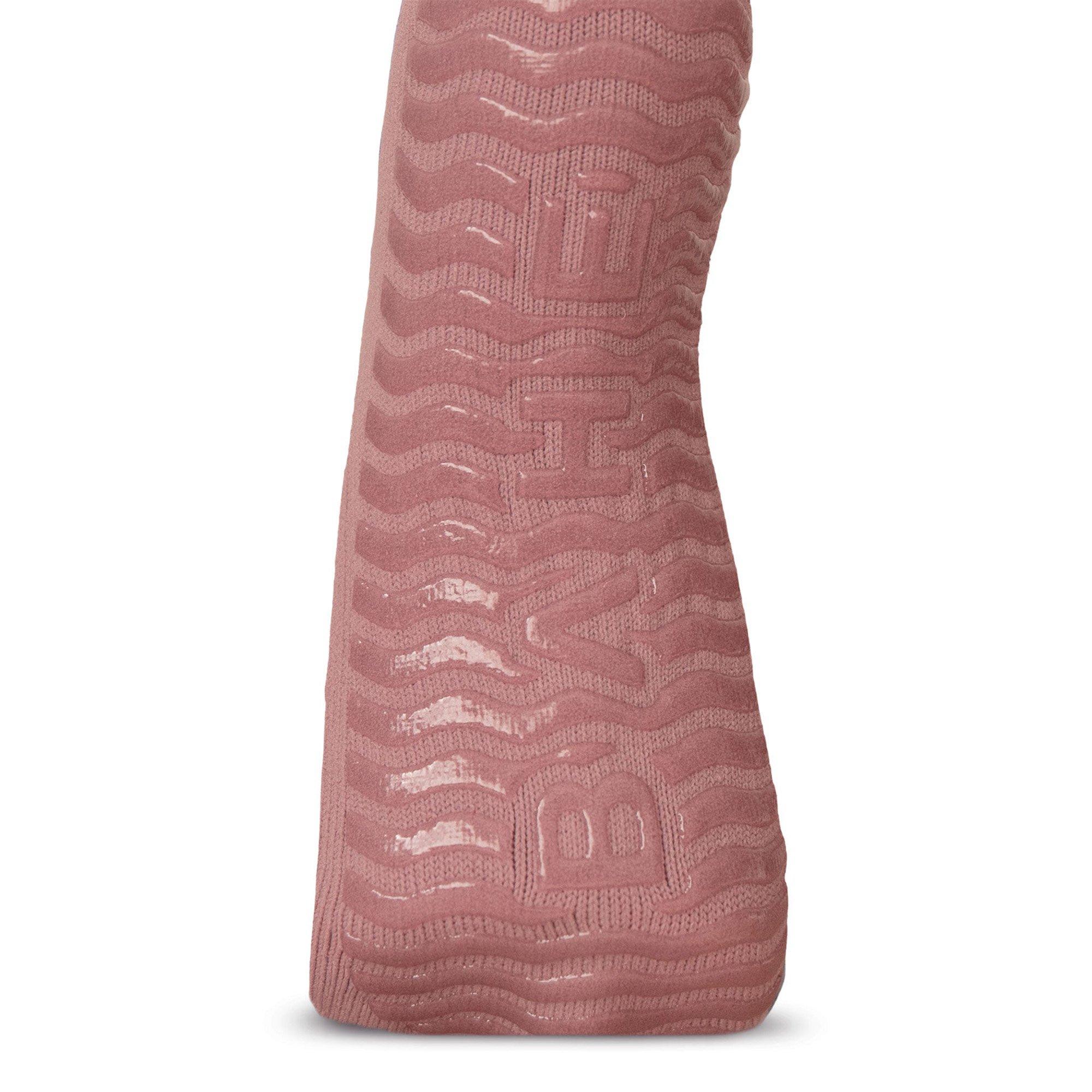 Ant/Dp Mauve - Bahe - Studio Grippy Crew Socks 2 Pack - 3