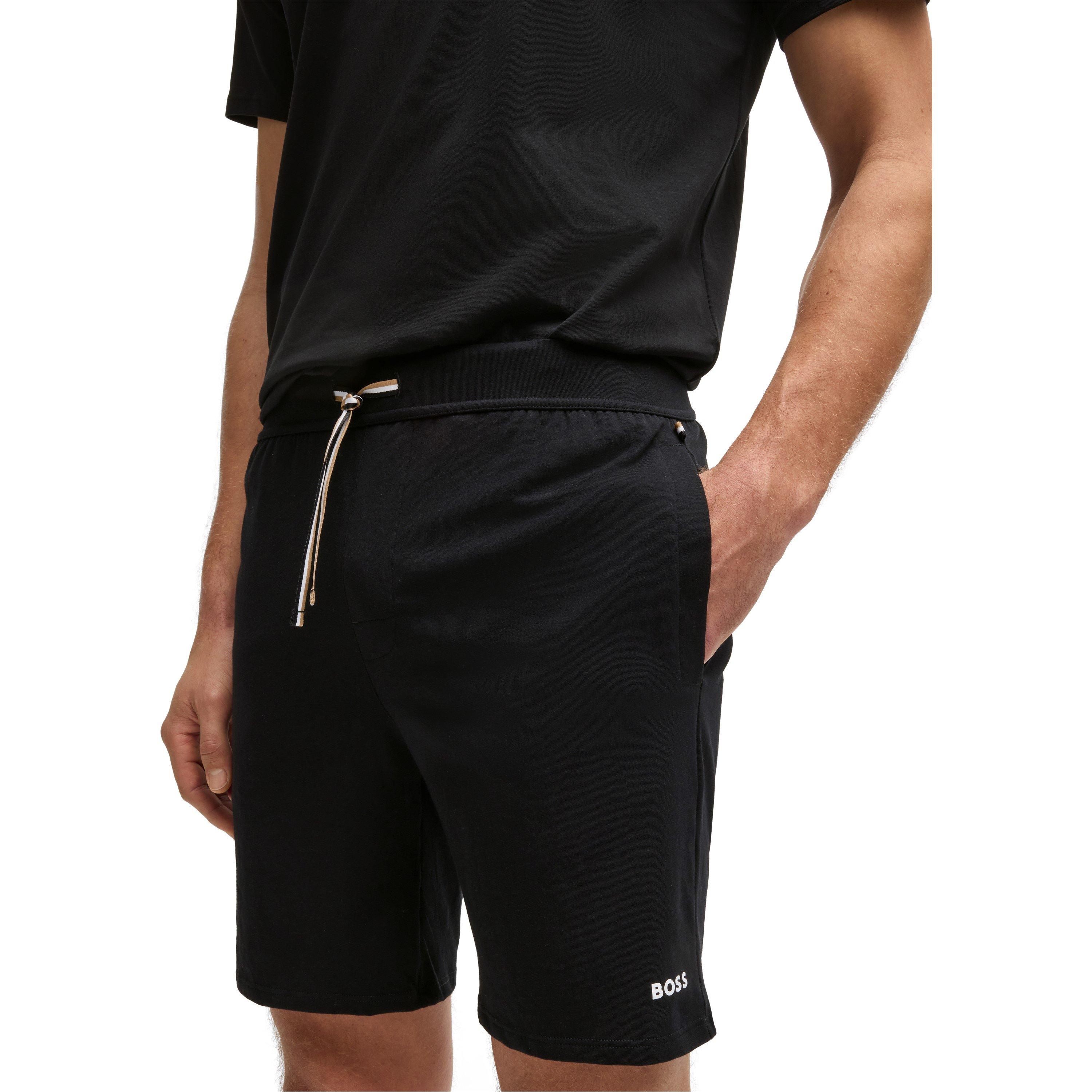 Black 001 - Boss - Men's Unique Short Design Shorts - 4