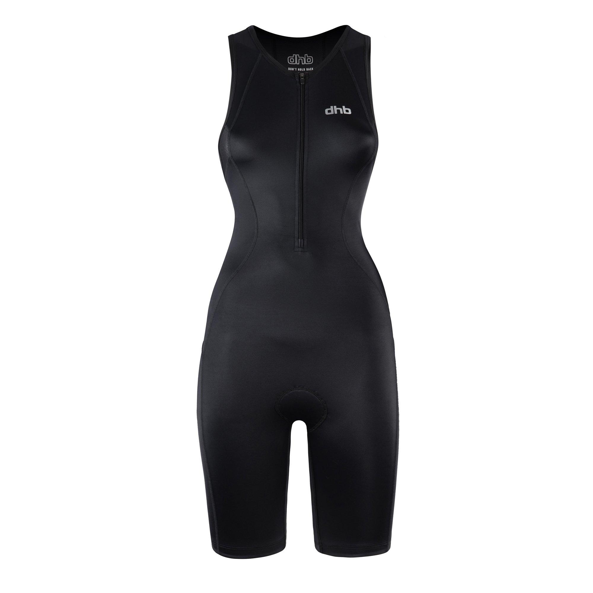 Dhb Women's Hydron Sleeveless Tri Suit - Black - 16 (XL)
