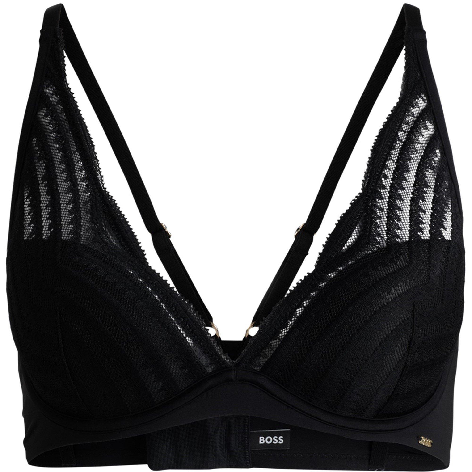Boss Women's Wave Support Underwire Bra - Black - 34C