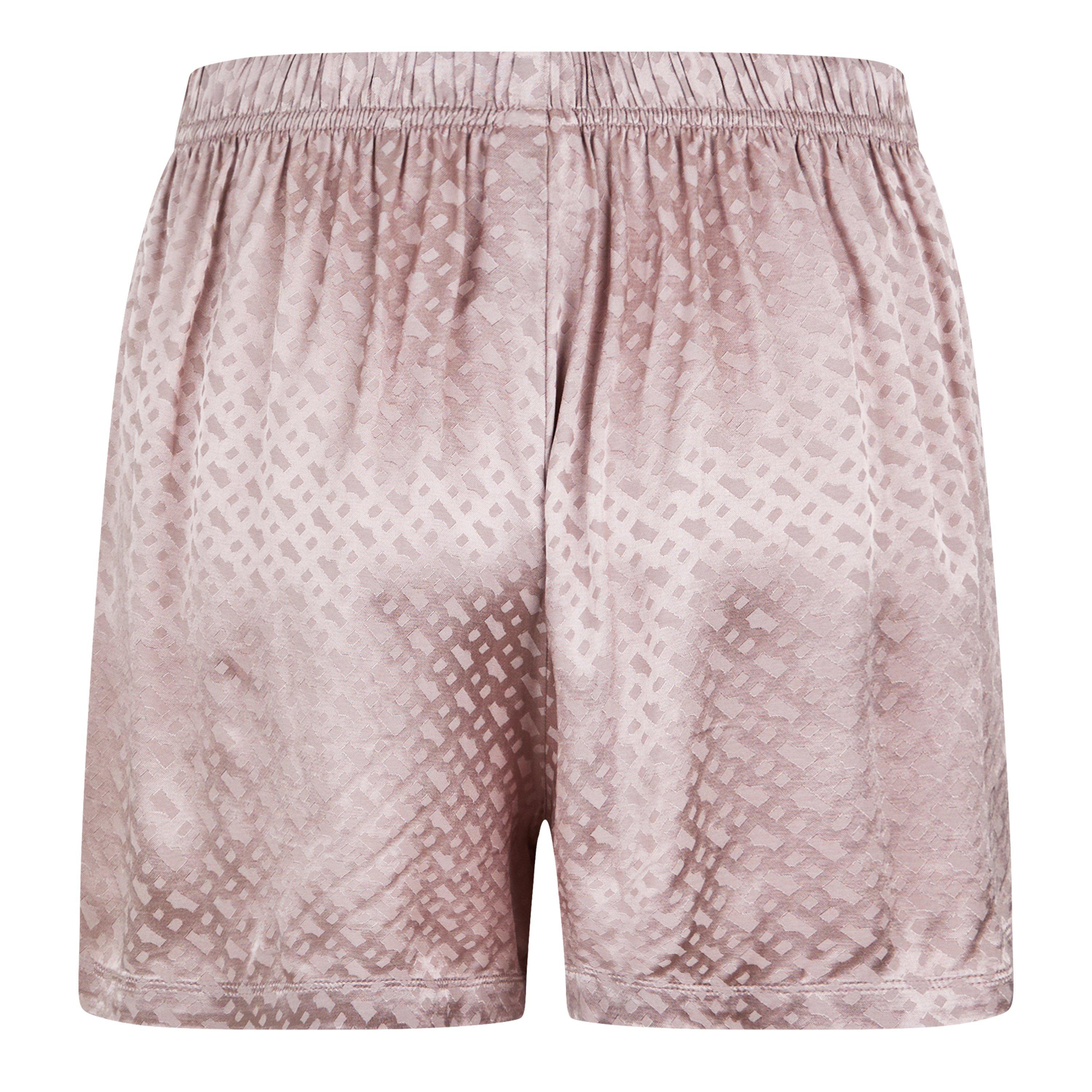 Light Beige - Boss - Women's BW Mono Monogram Pyjama Shirt Set - 8