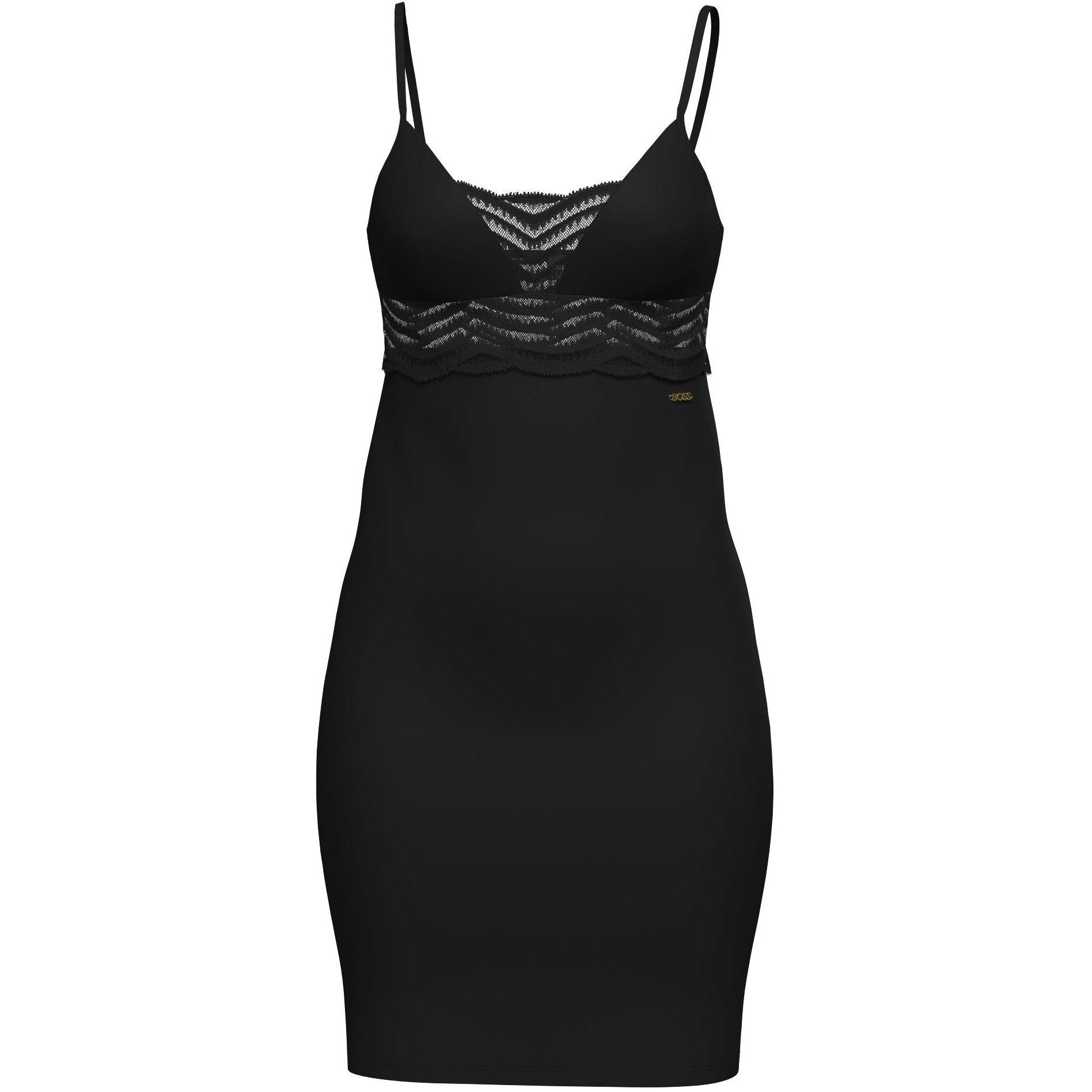 Black - Boss - Women's BW Wave Nightie Dress - 1