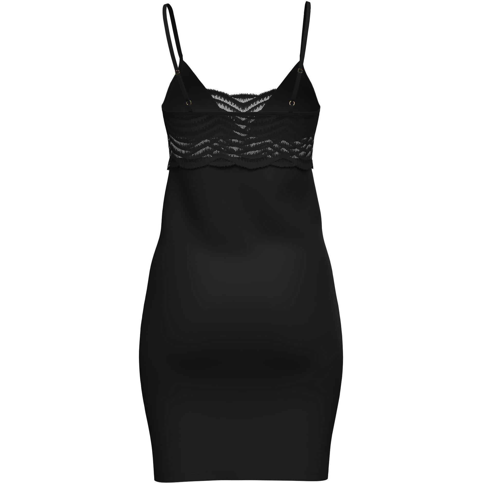 Black - Boss - Women's BW Wave Nightie  Dress - 2