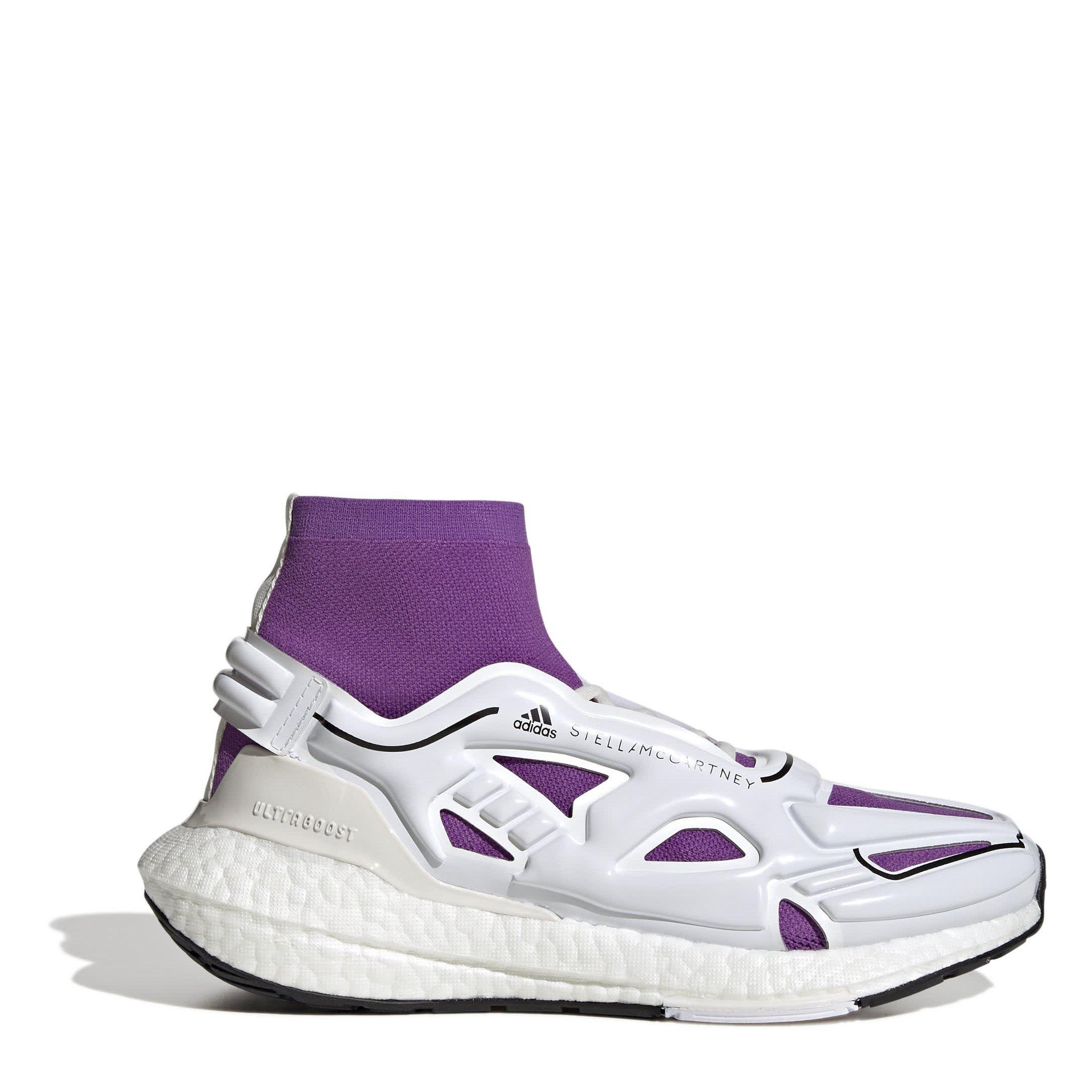 adidas by Stella McCartney Women's Ultraboost 22 Sock Boot - White - Size 4 (36.7)