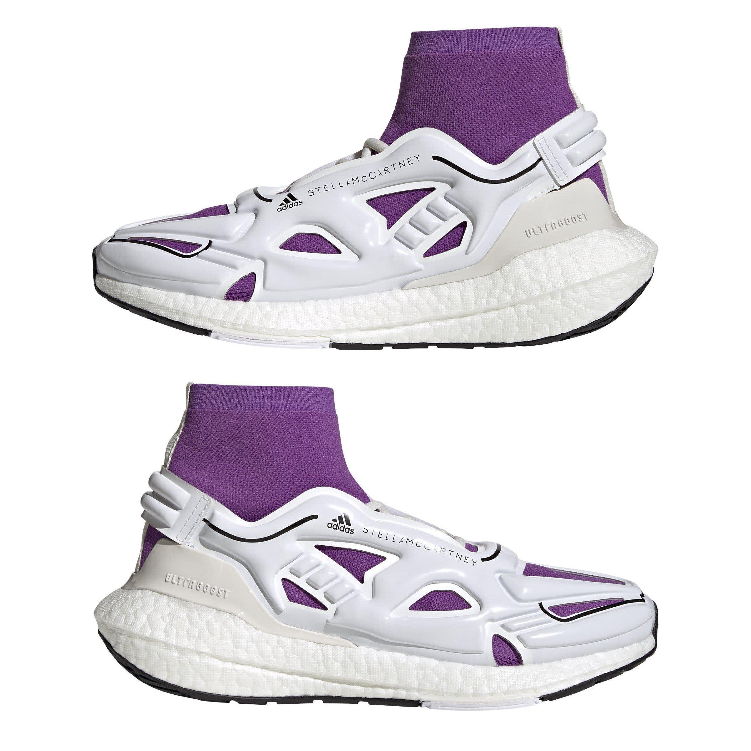 White - adidas by Stella McCartney - Women's Ultraboost 22 Sock Boot - 9