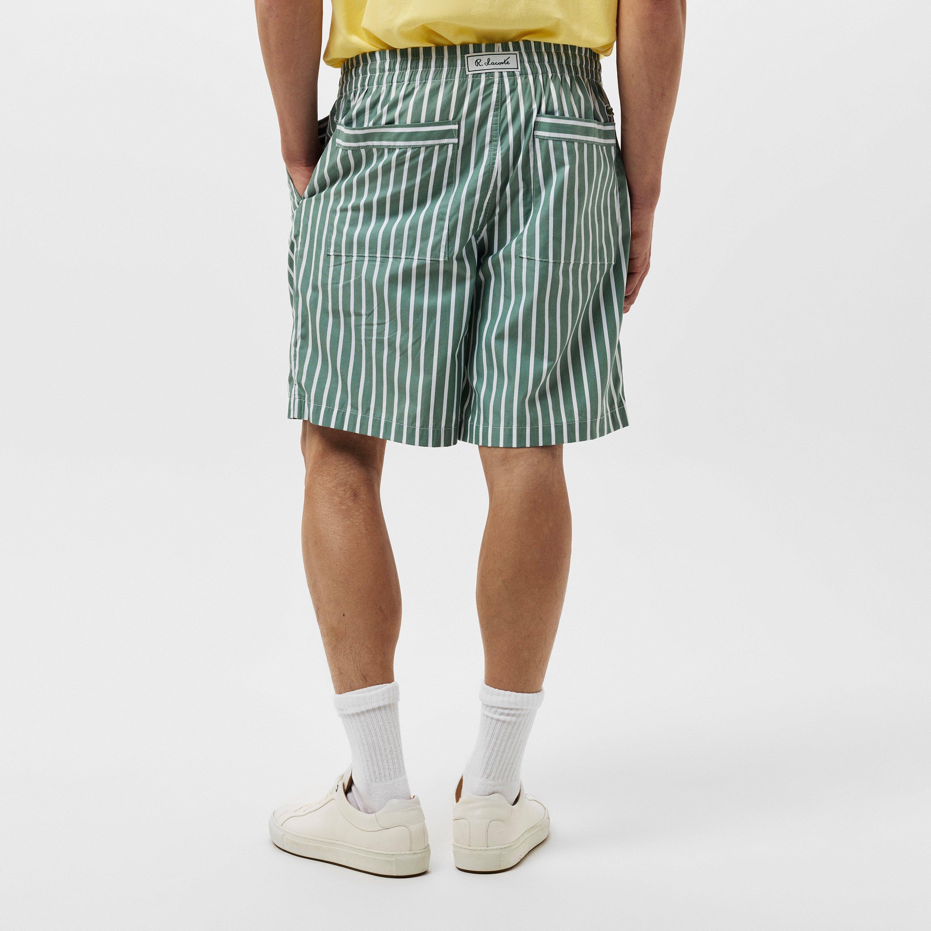 Green BLI - Lacoste - Stripe Shorts - 4