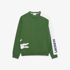 Lacoste Printed Lounge Sweatshirt