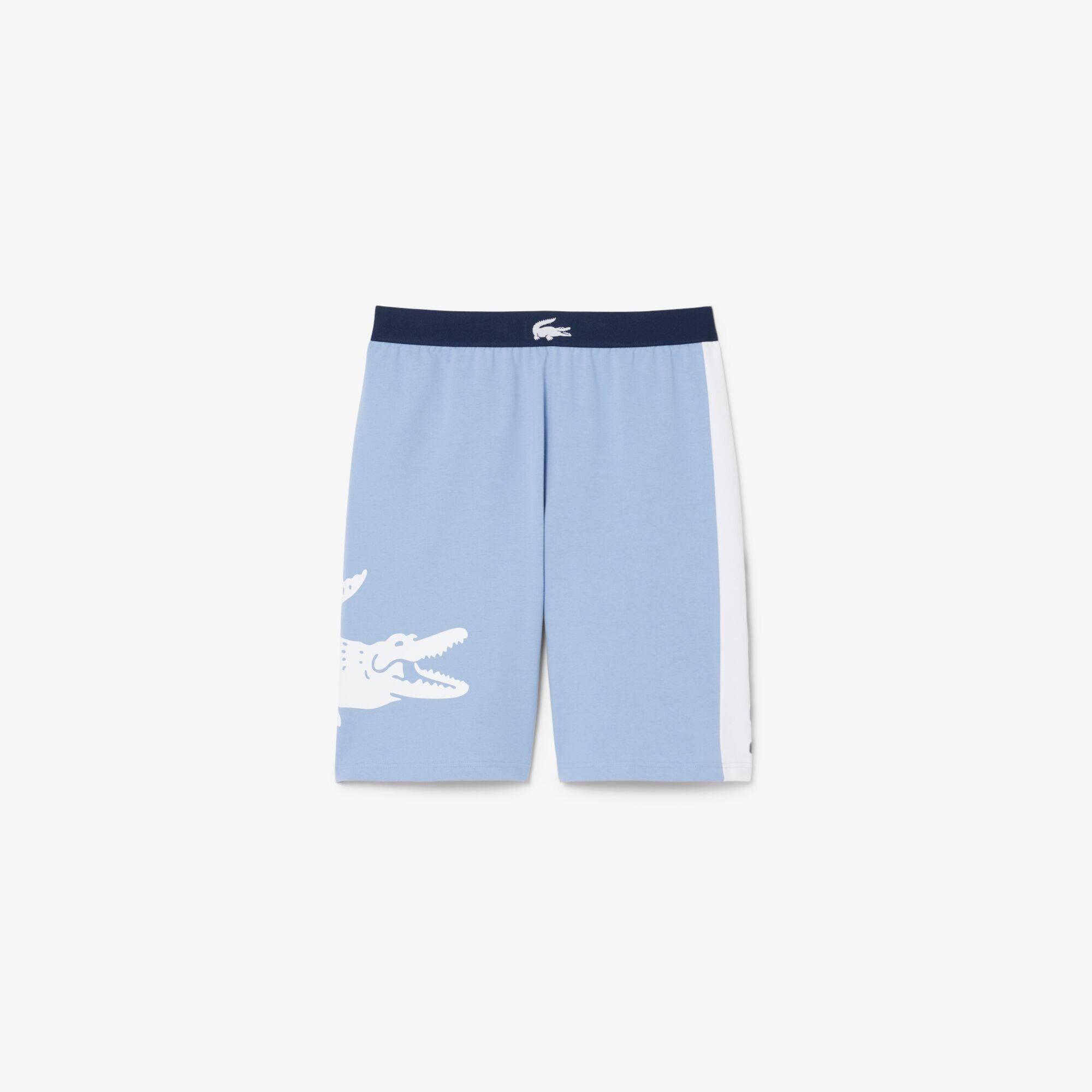 Lacoste Fleece Lounge Shorts - Blue 30Y - XL