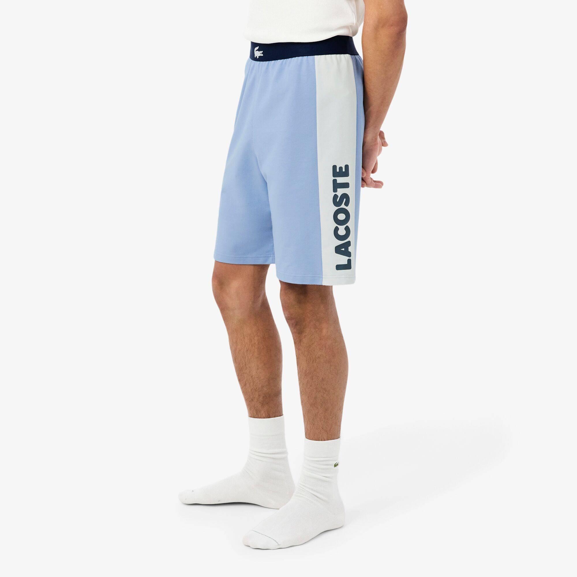 Blue 30Y - Lacoste - Fleece Lounge Shorts - 2