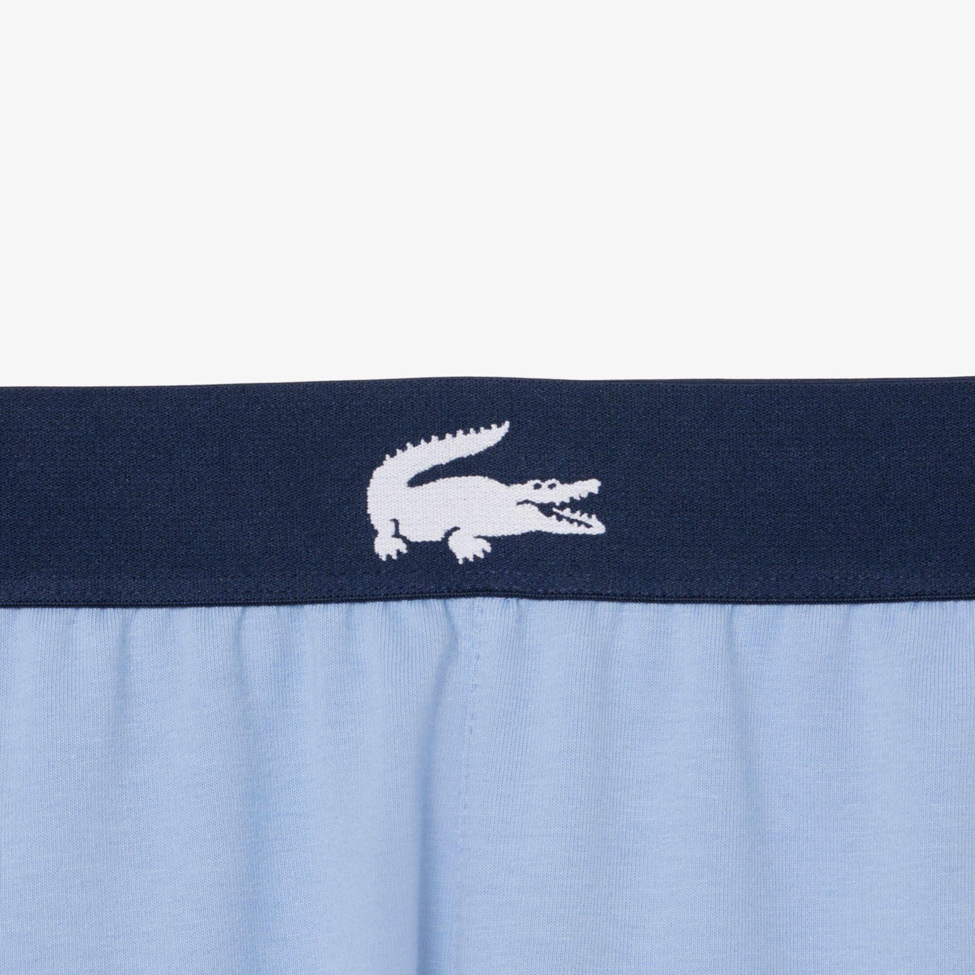 Blue 30Y - Lacoste - Fleece Lounge Shorts - 3