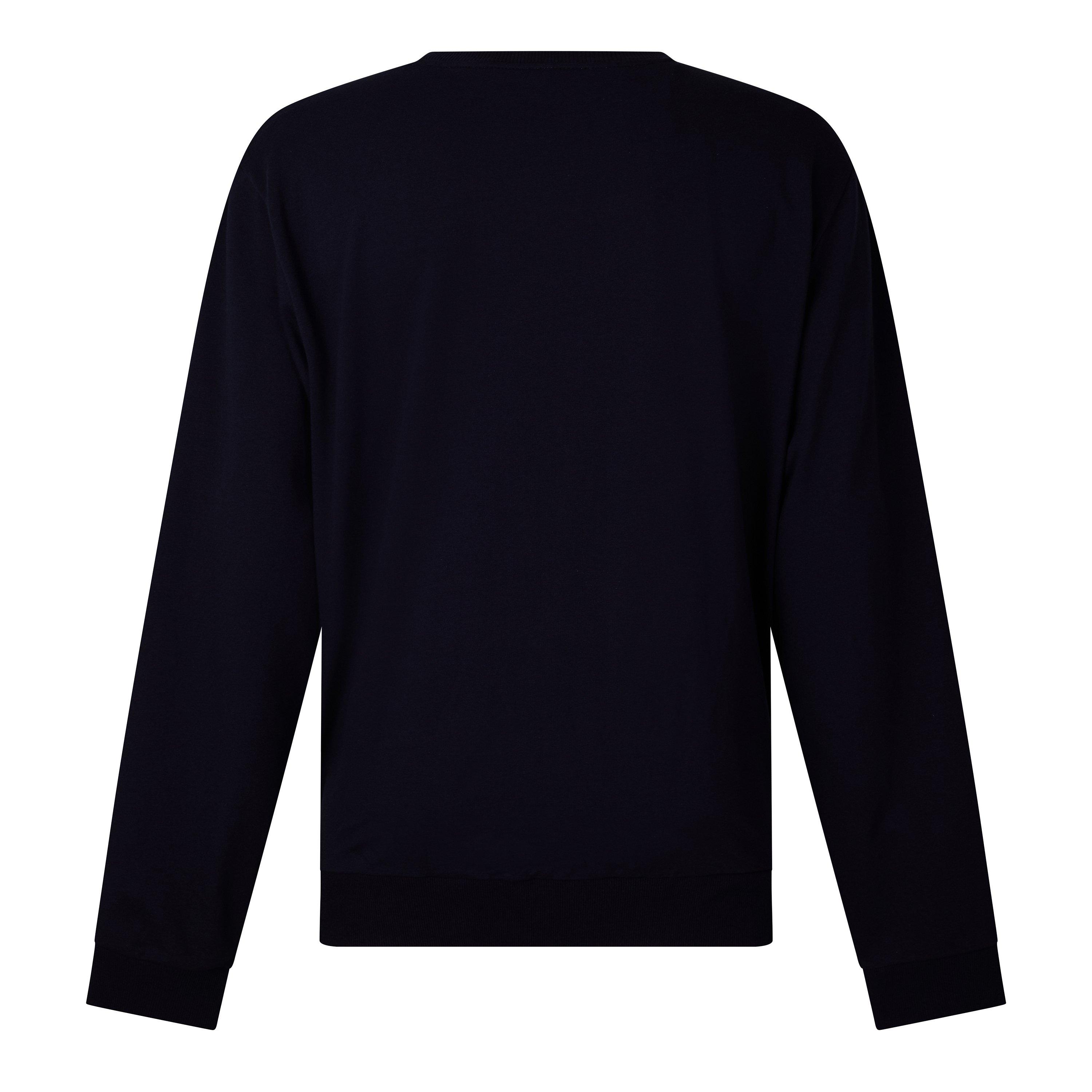 Navy 525 - Lacoste - Logo Sweatshirt - 2