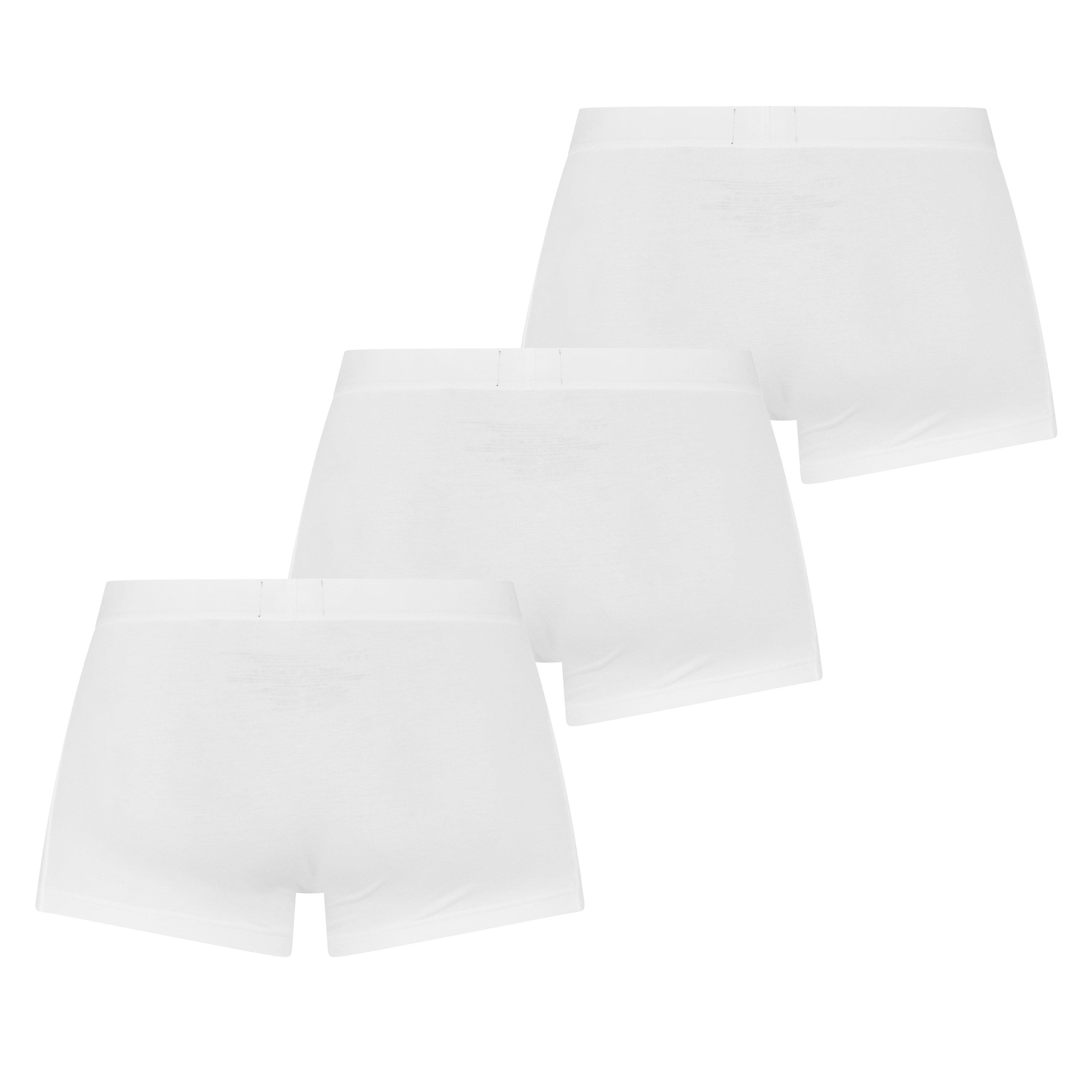 Open White - Boss - Mens BOSS Bodywear 3 Pack Boxer Briefs with Logo Waistband - 2