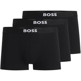 Boss Three pack of logo waistband boxer briefs