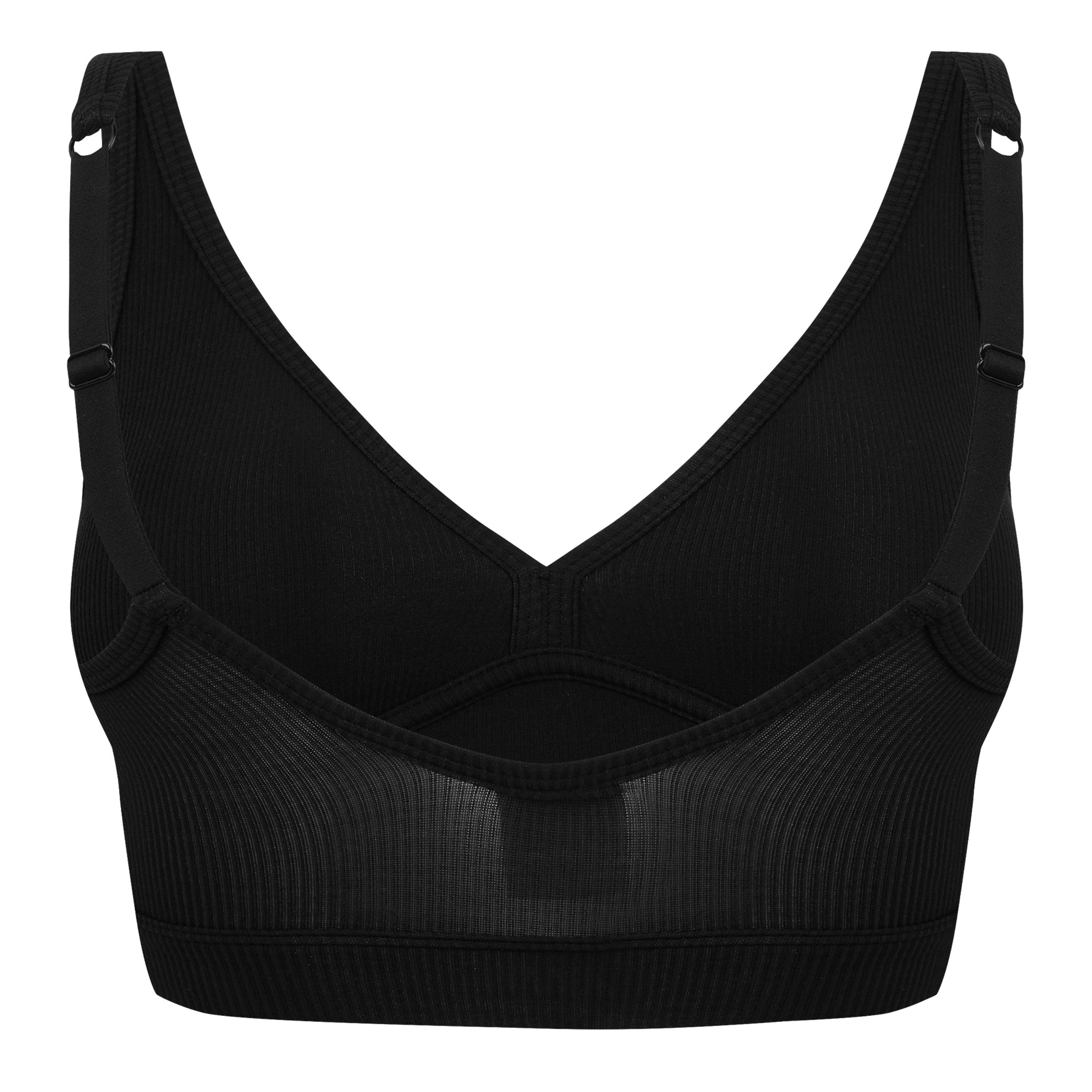 Kulstof - adidas Originals - Adicolor Contempo Rib 2-2 Bralette - 2
