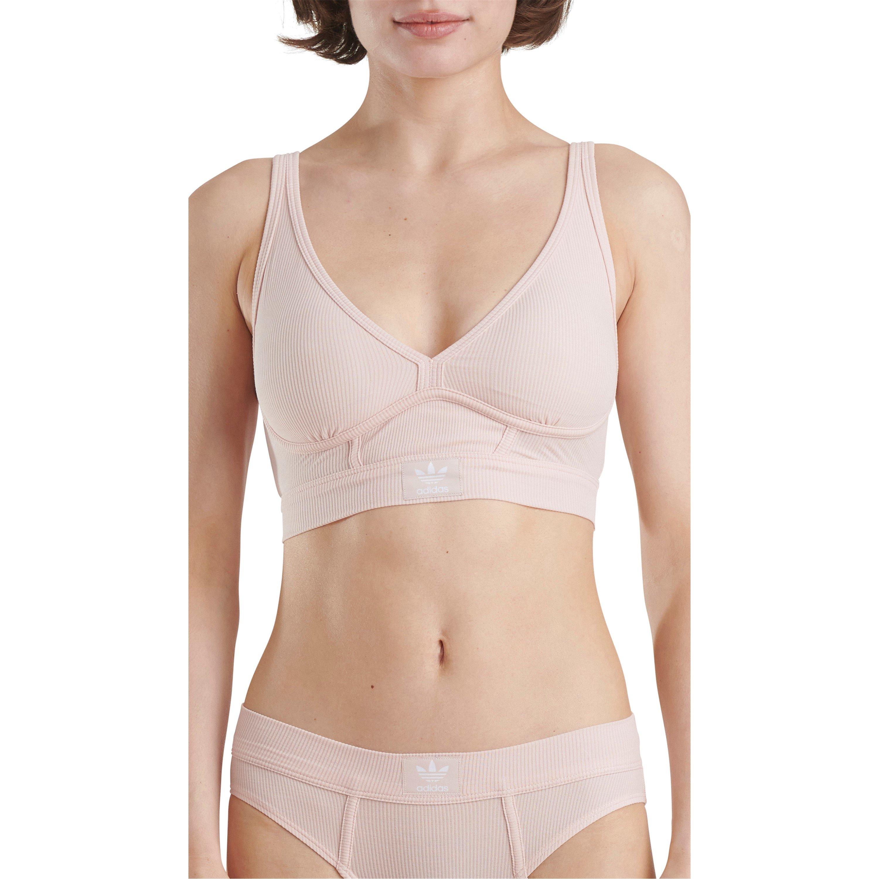 Peach Whip - adidas Originals - Adicolor Contempo Rib 2-2 Bralette - 2