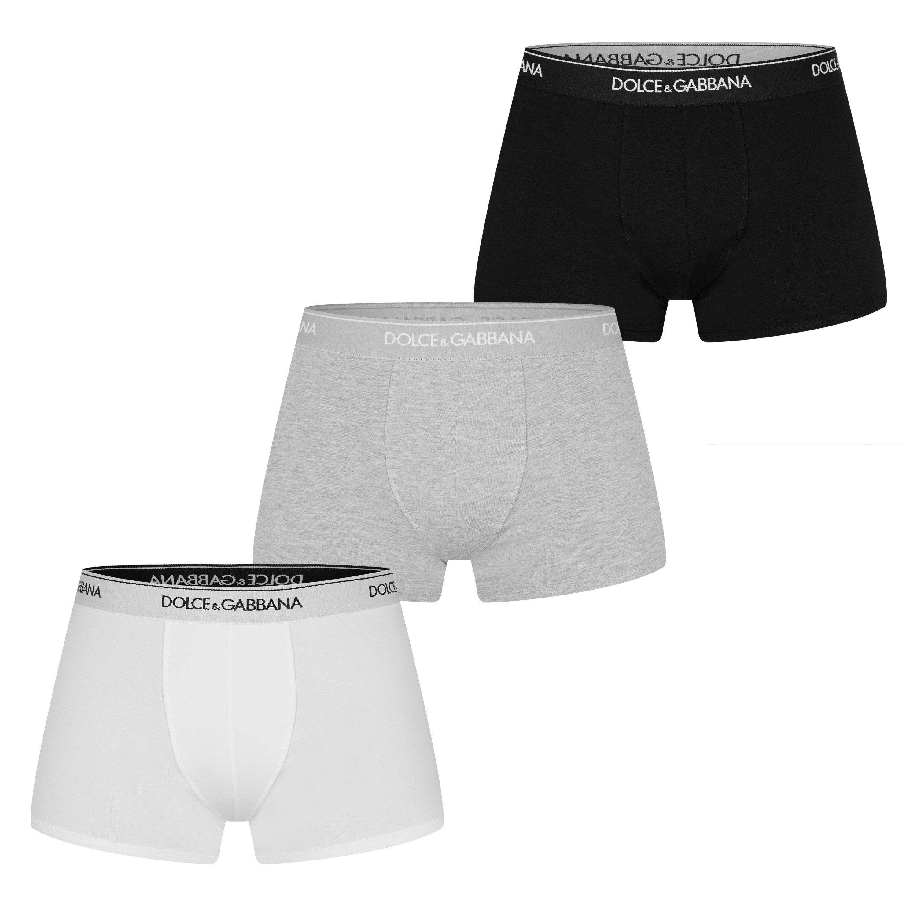 Multi - Dolce and Gabbana - 3-Pack Boxers - 1