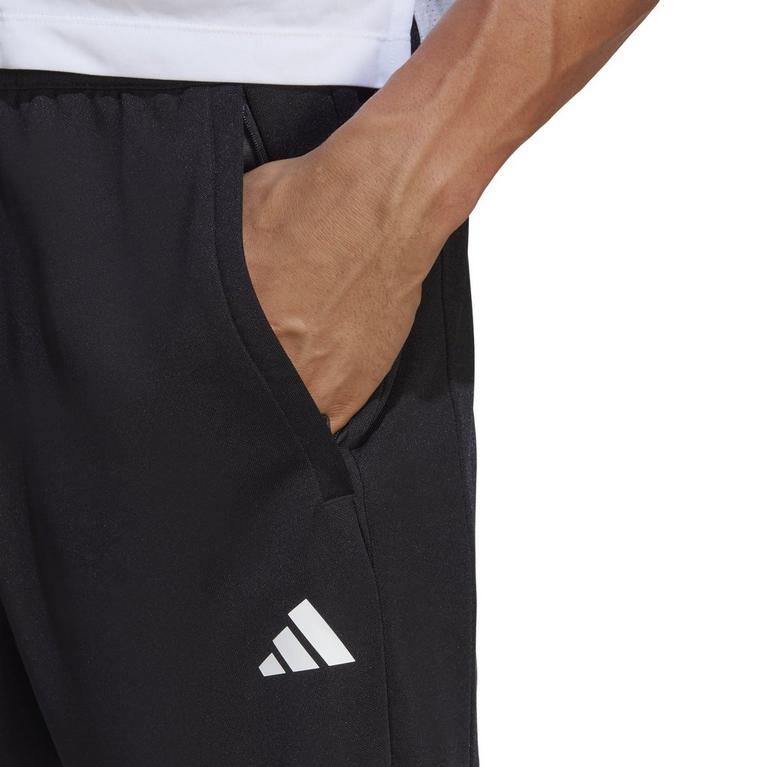 Noir/Blanc - adidas - 3-Stripes 9-Inch Shorts Mens - 5