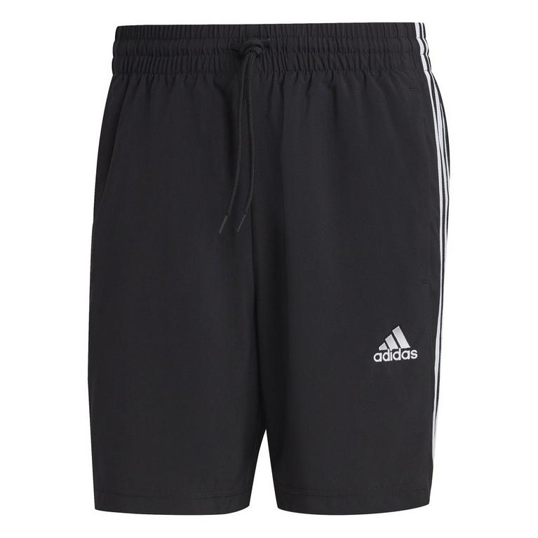 Noir/Blanc - adidas - 3-Stripes Shorts Mens - 1